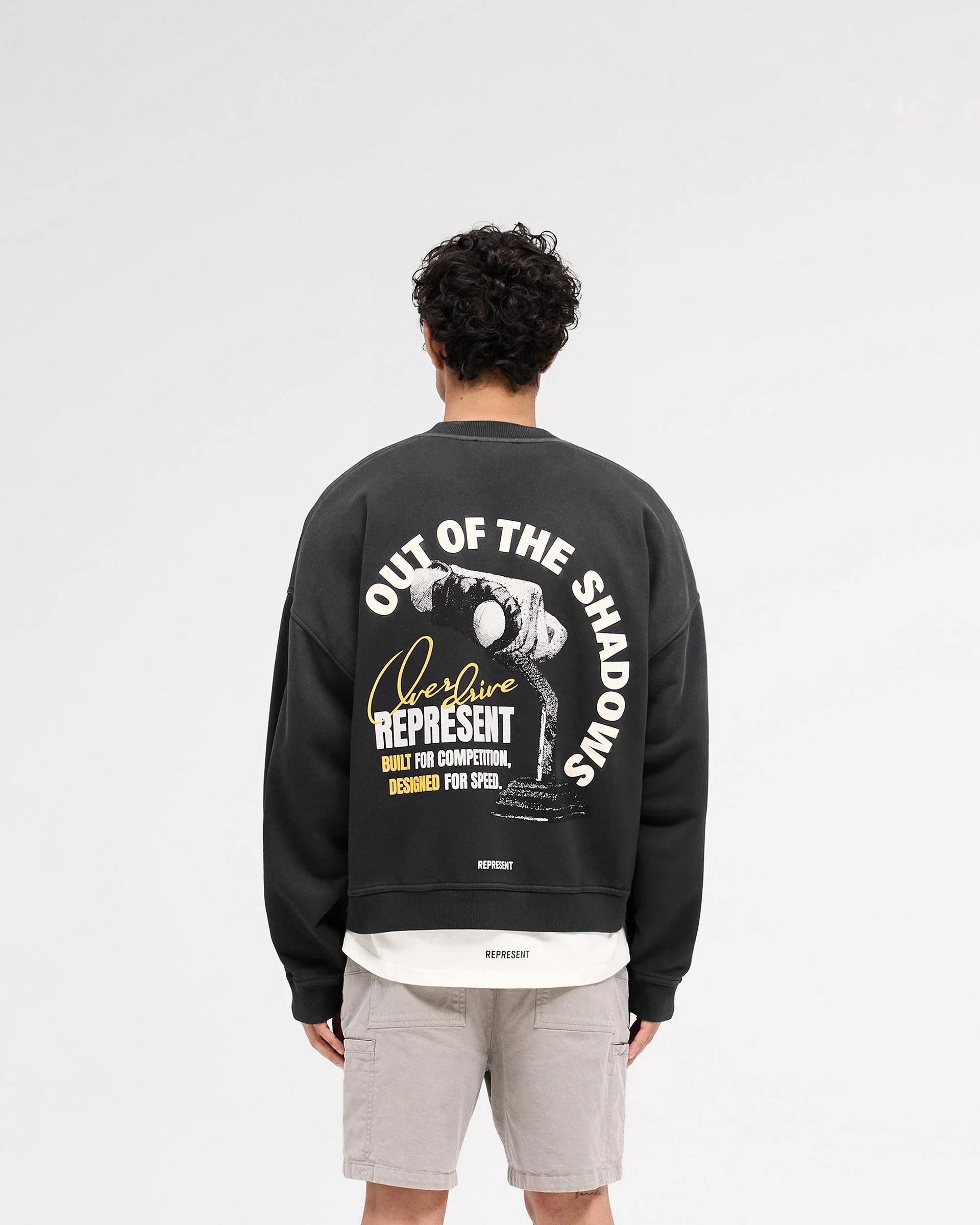 Out Of The Shadows Sweater - Stained Black - Image 5