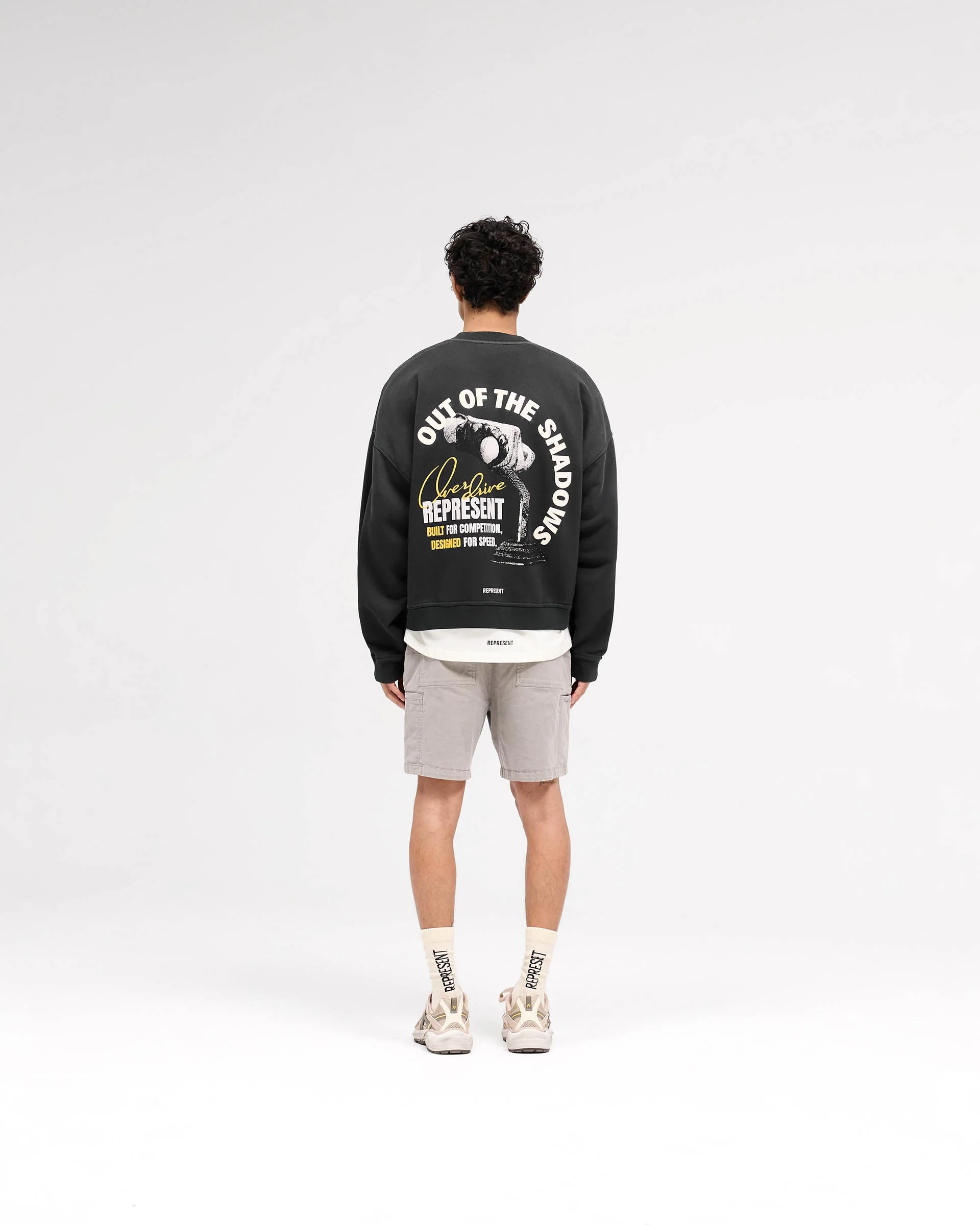 Out Of The Shadows Sweater - Stained Black - Image 8