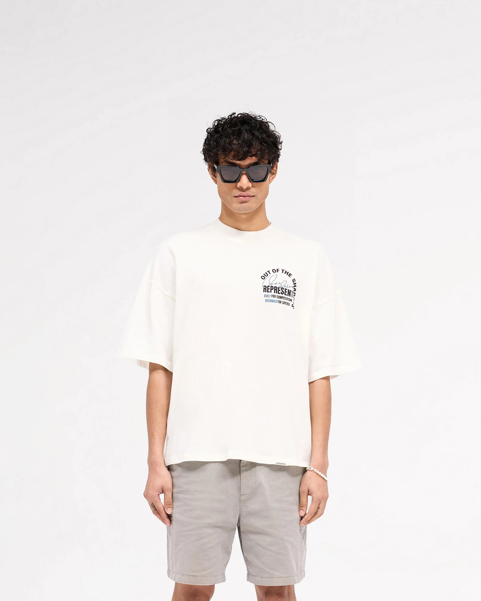 Out Of The Shadows T-Shirt - Flat White - Image 3