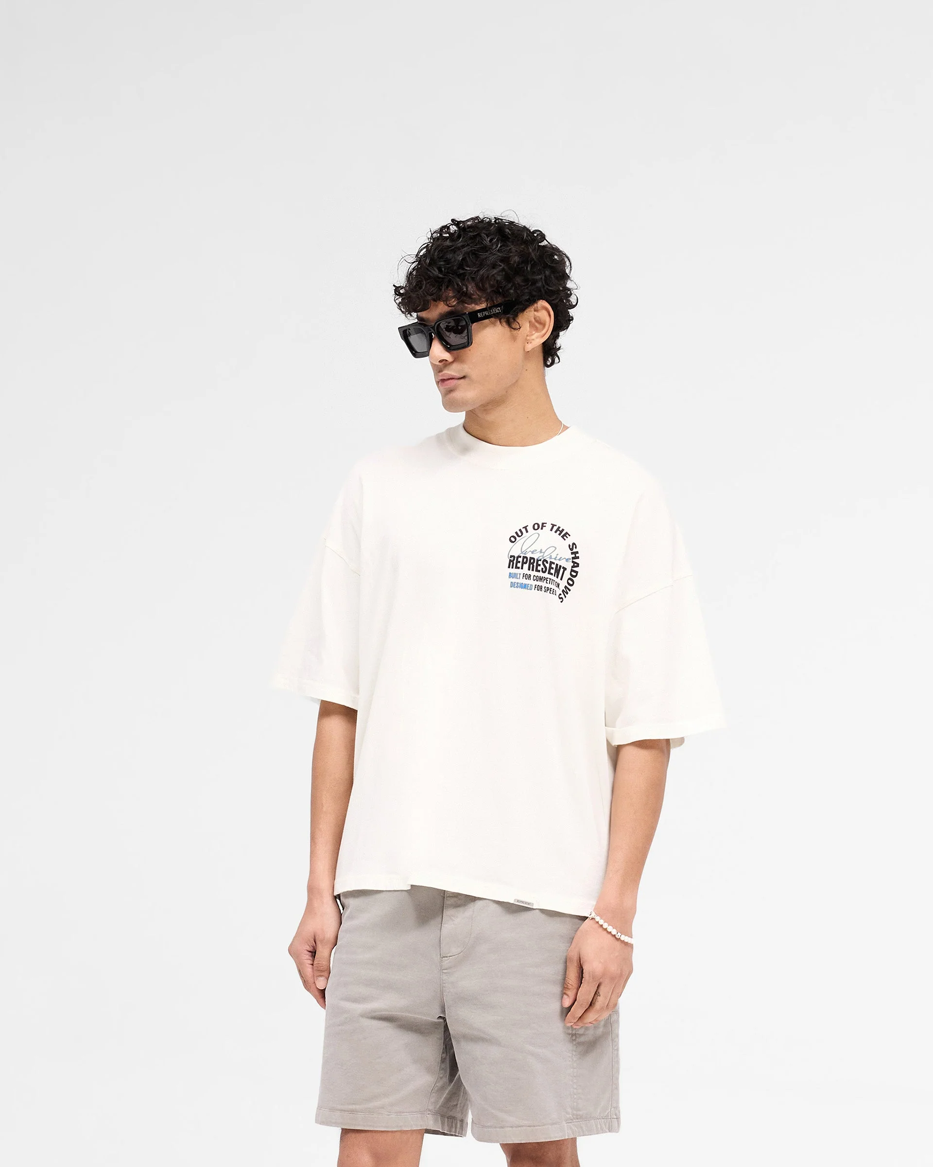 Out Of The Shadows T-Shirt - Flat White - Image 4