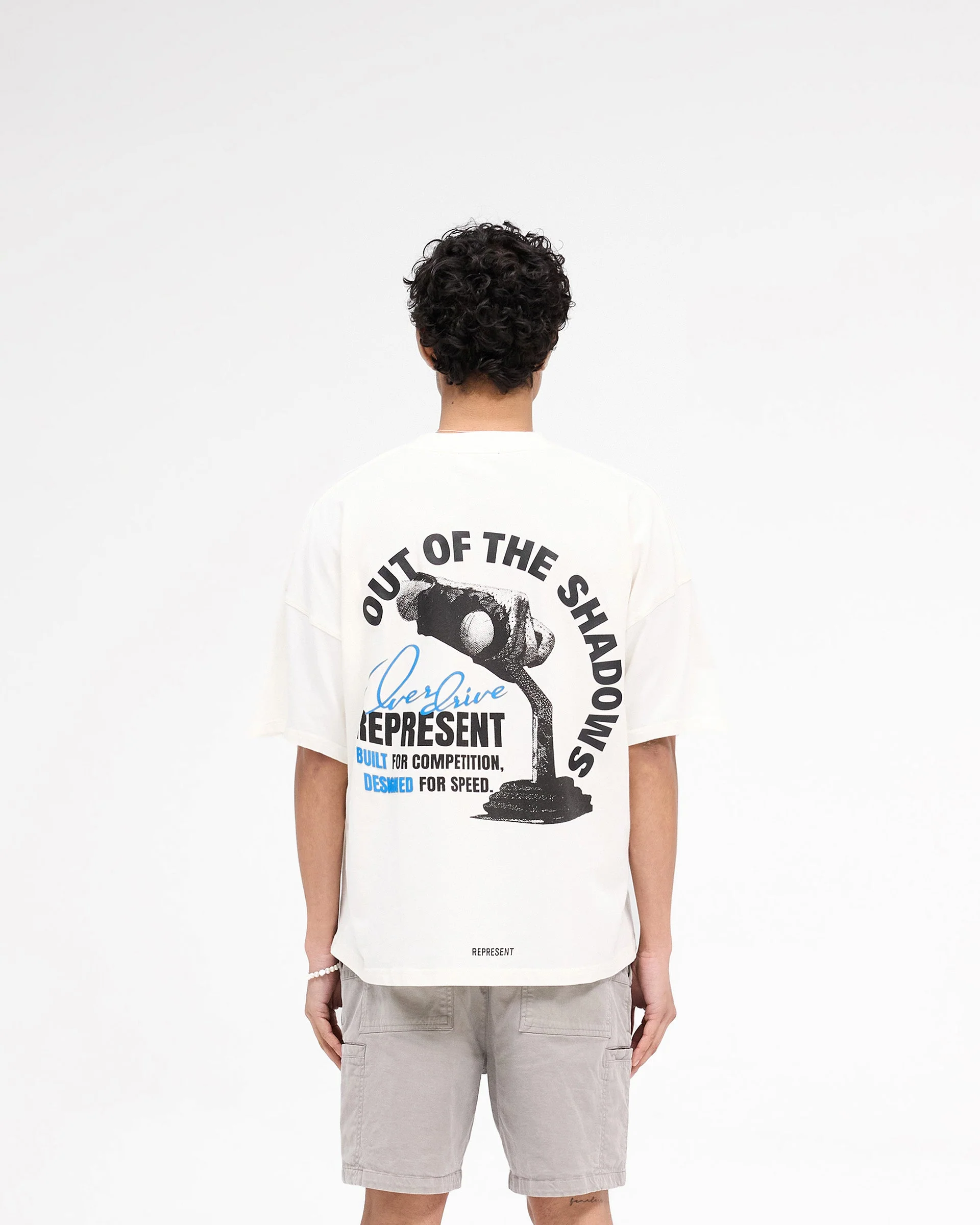 Out Of The Shadows T-Shirt - Flat White - Image 5
