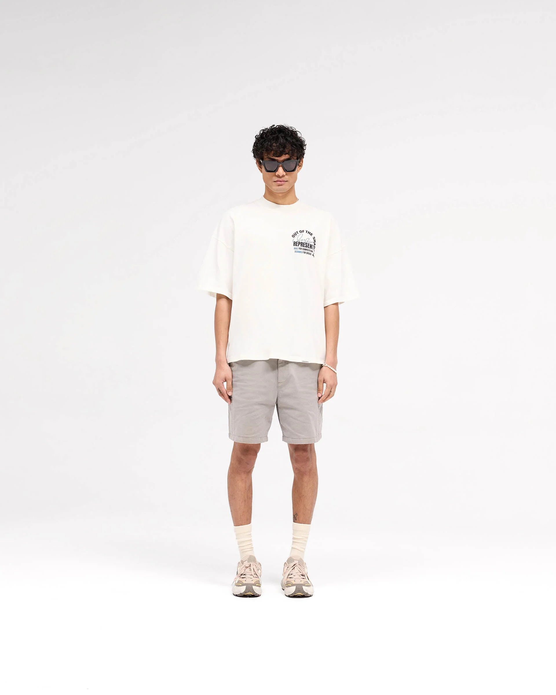 Out Of The Shadows T-Shirt - Flat White - Image 6