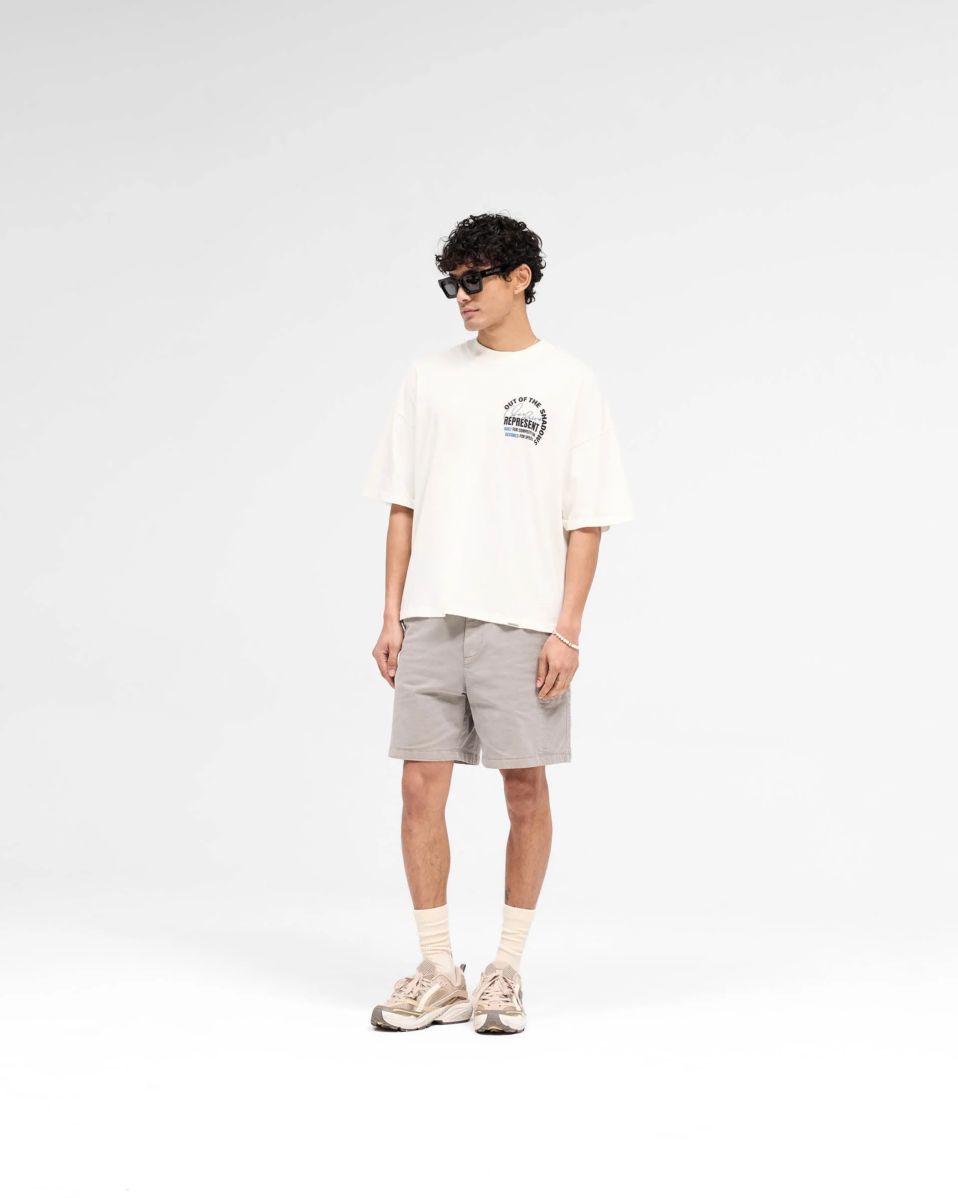 Out Of The Shadows T-Shirt - Flat White - Image 7