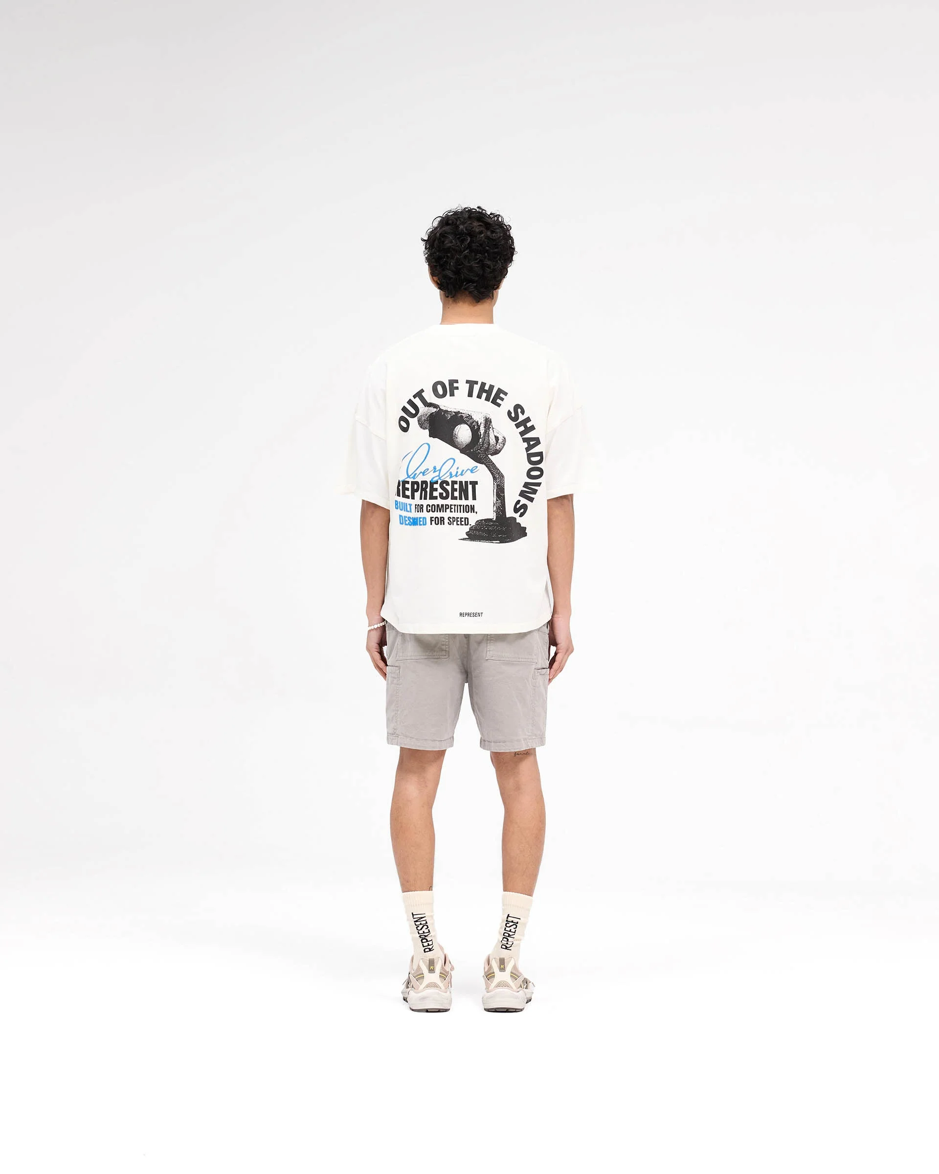 Out Of The Shadows T-Shirt - Flat White - Image 8