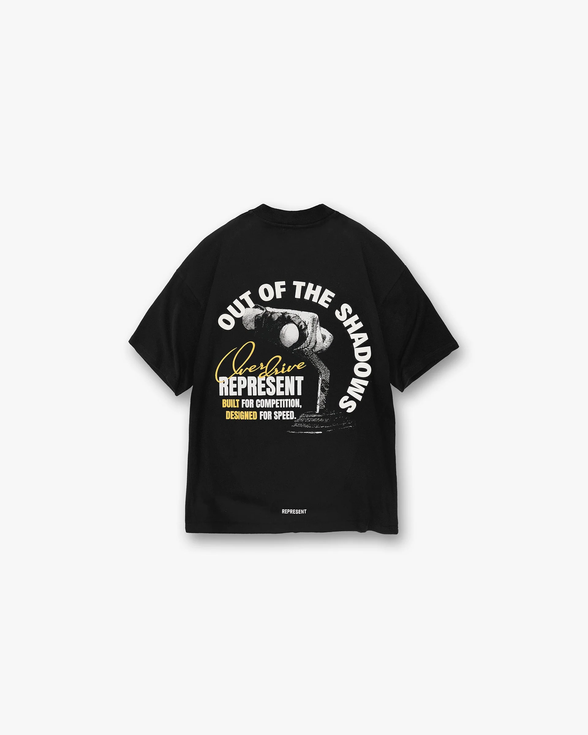 Out Of The Shadows T-Shirt - Stained Black - Image 2