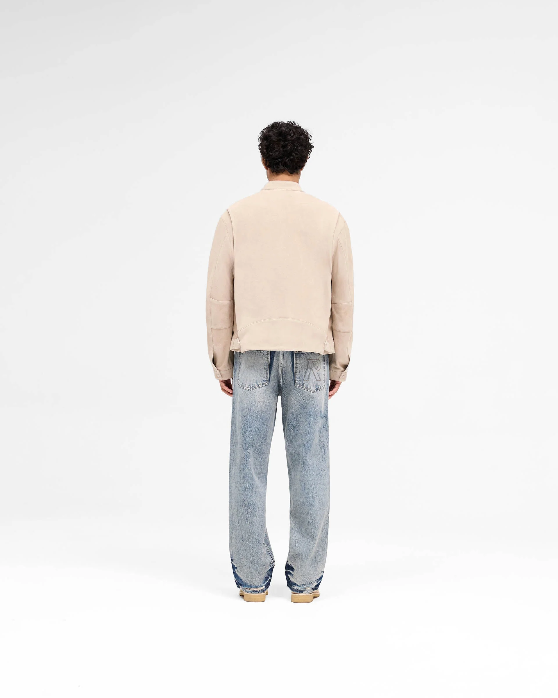 Overdrive Suede Jacket - Beige - Image 7