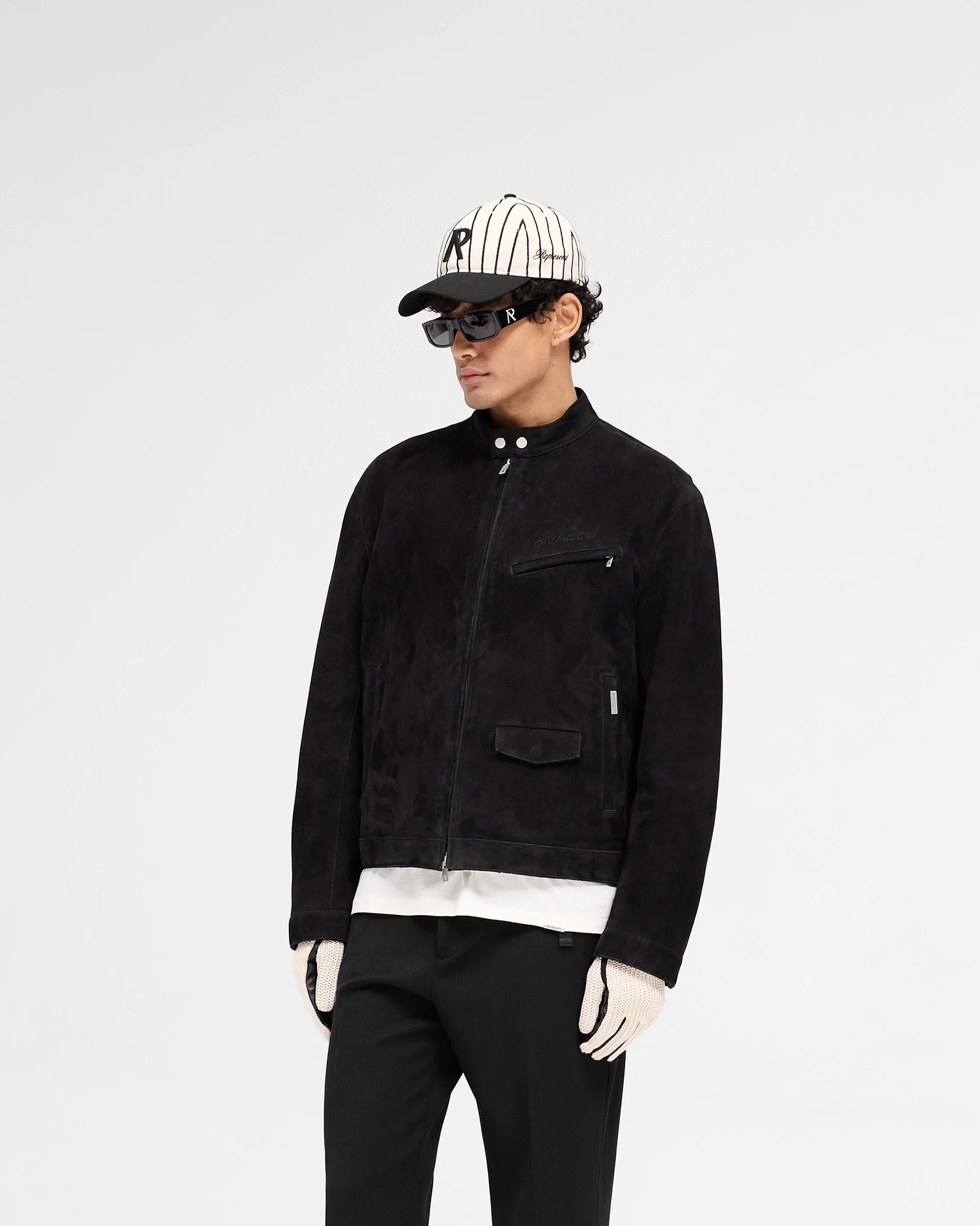 Overdrive Suede Jacket - Jet Black - Image 2