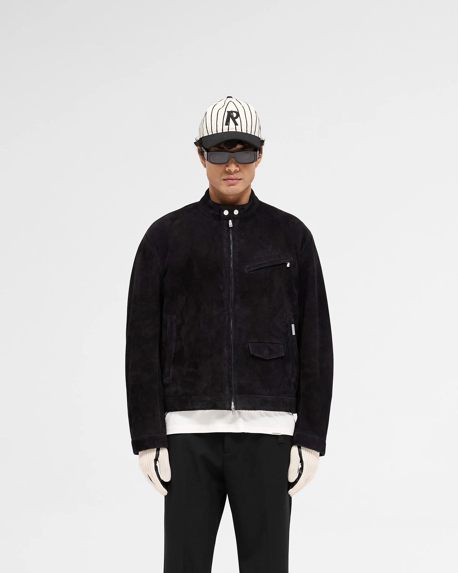 Overdrive Suede Jacket - Jet Black - Image 3
