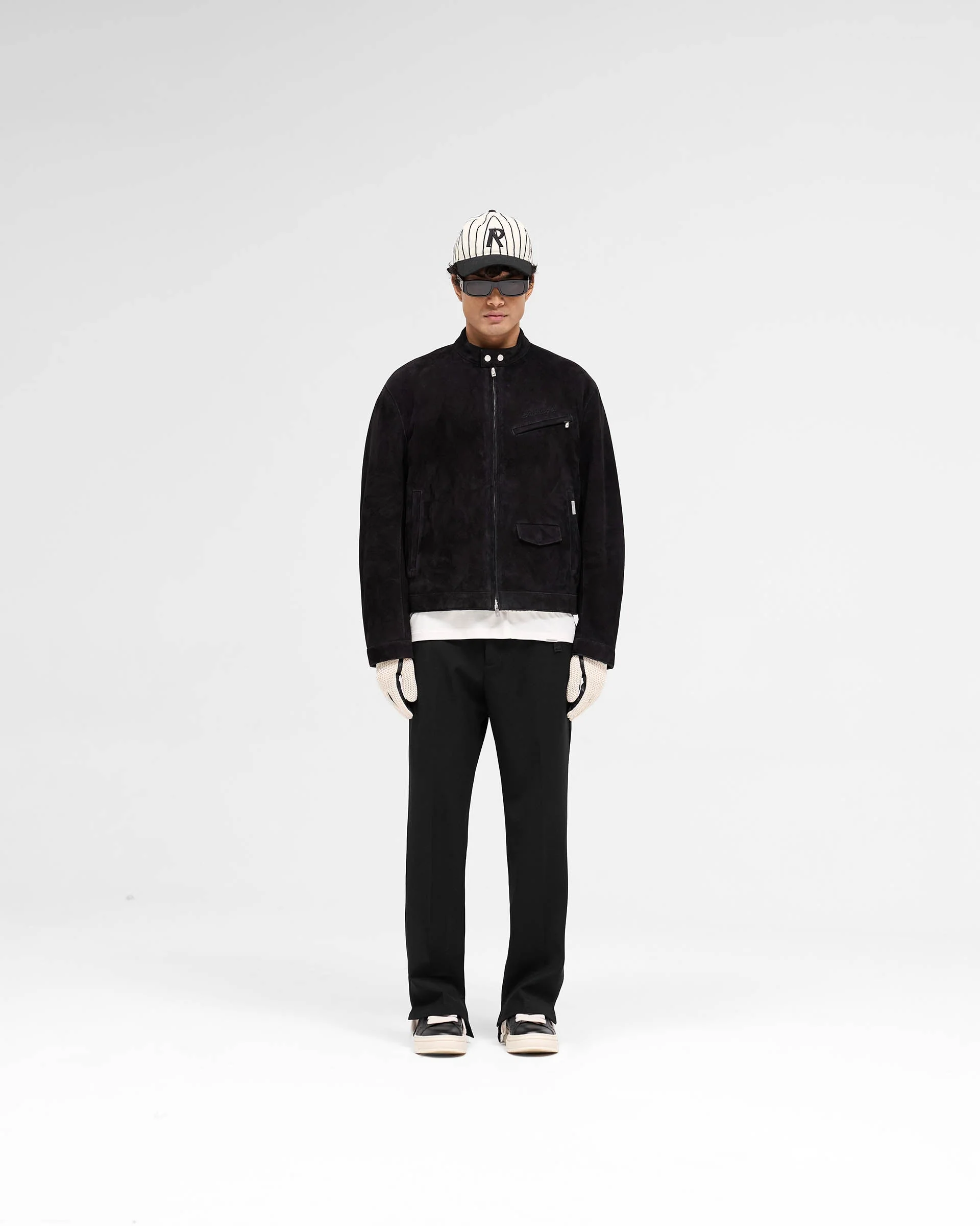 Overdrive Suede Jacket - Jet Black - Image 5