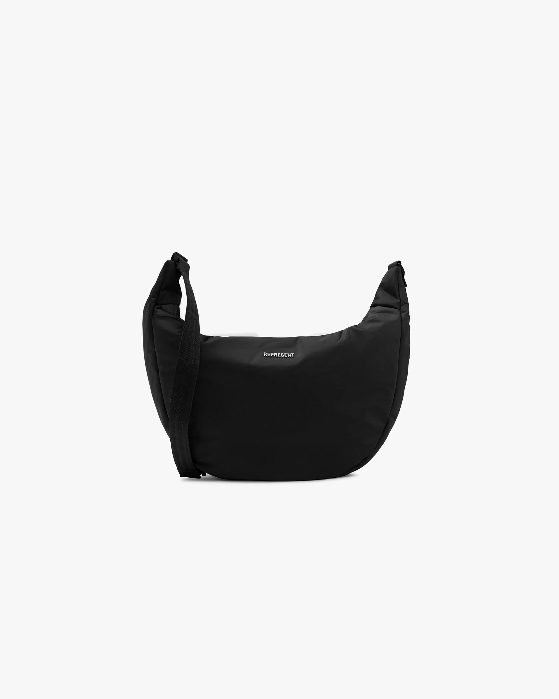 Padded Sling Bag - Black - Image 2