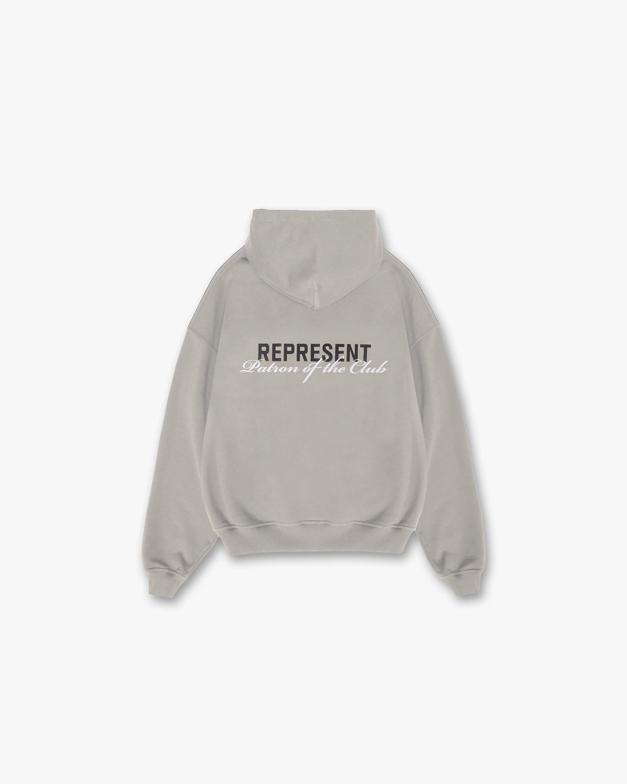 Patron Of The Club Hoodie - Mudstone - Image 2