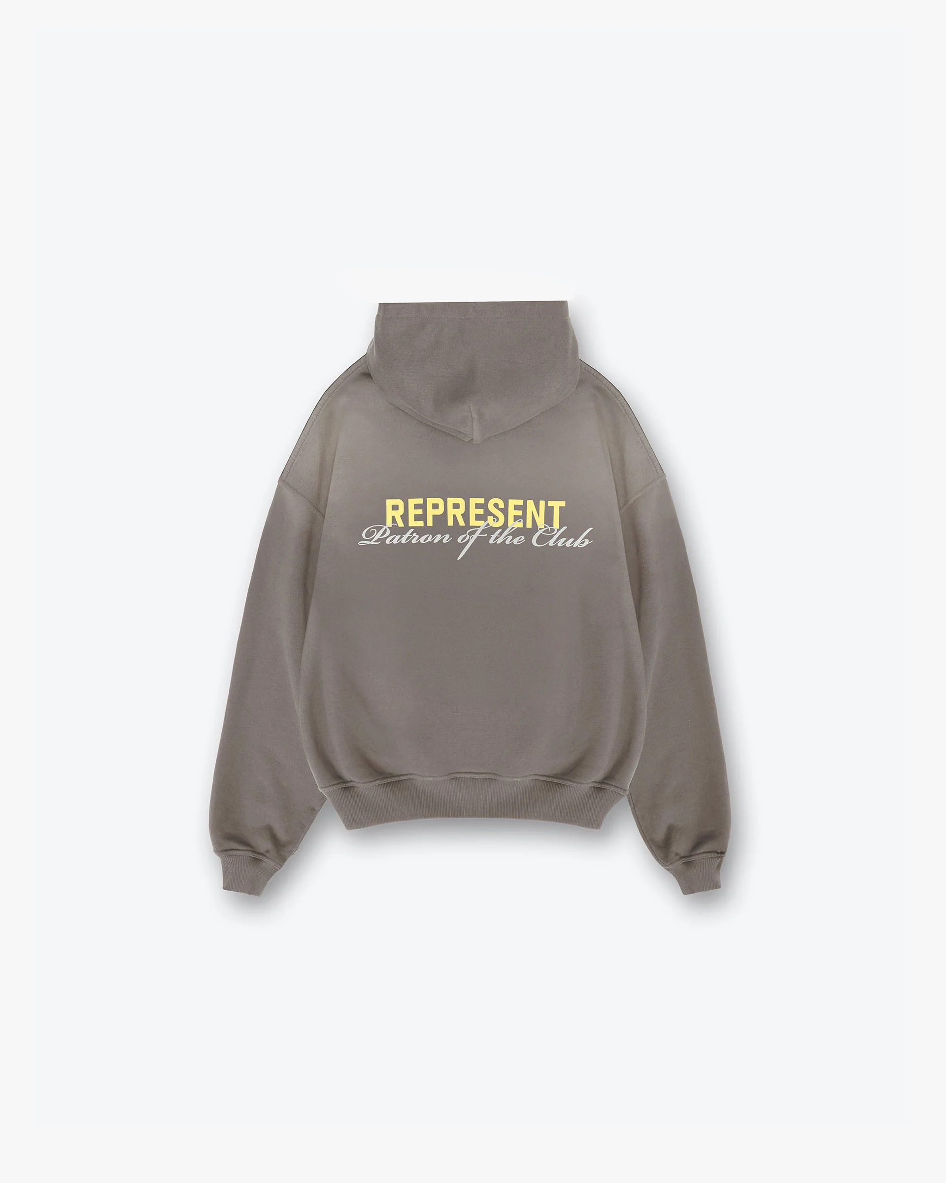 Patron Of The Club Hoodie - Washed Olive - Image 2