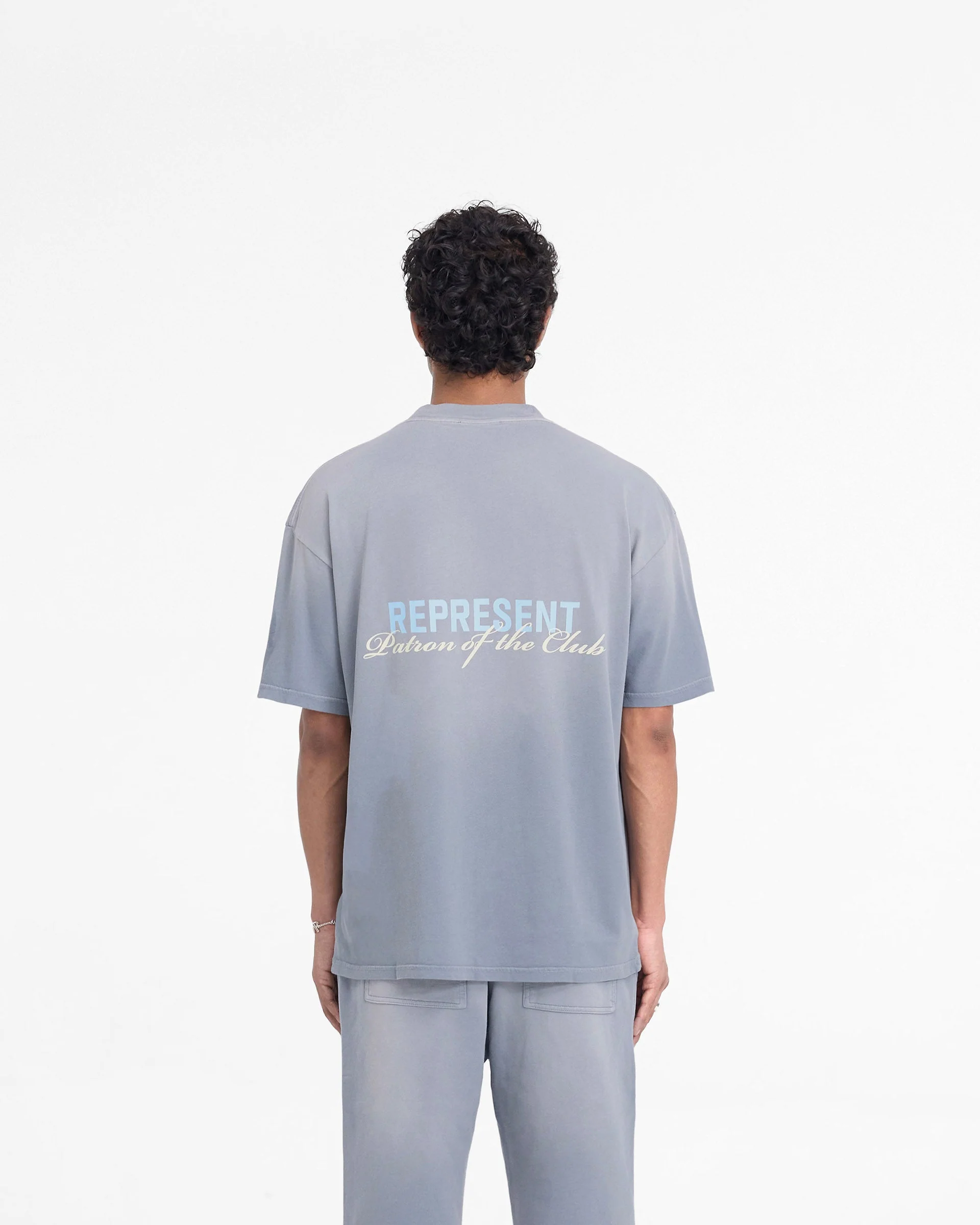 Patron Of The Club T-Shirt - Washed Grey - Image 5