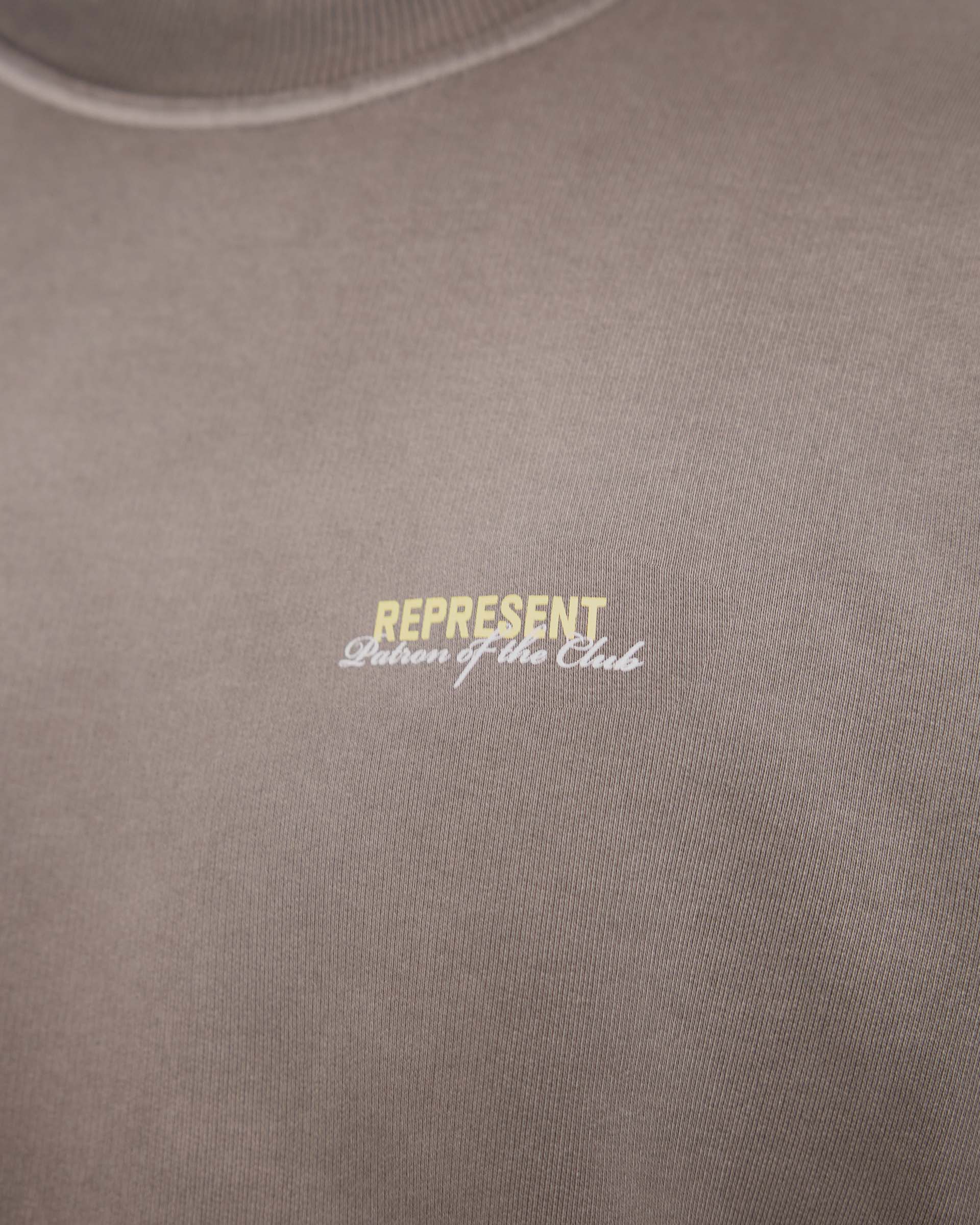 Patron Of The Club T-Shirt - Washed Olive - Image 7