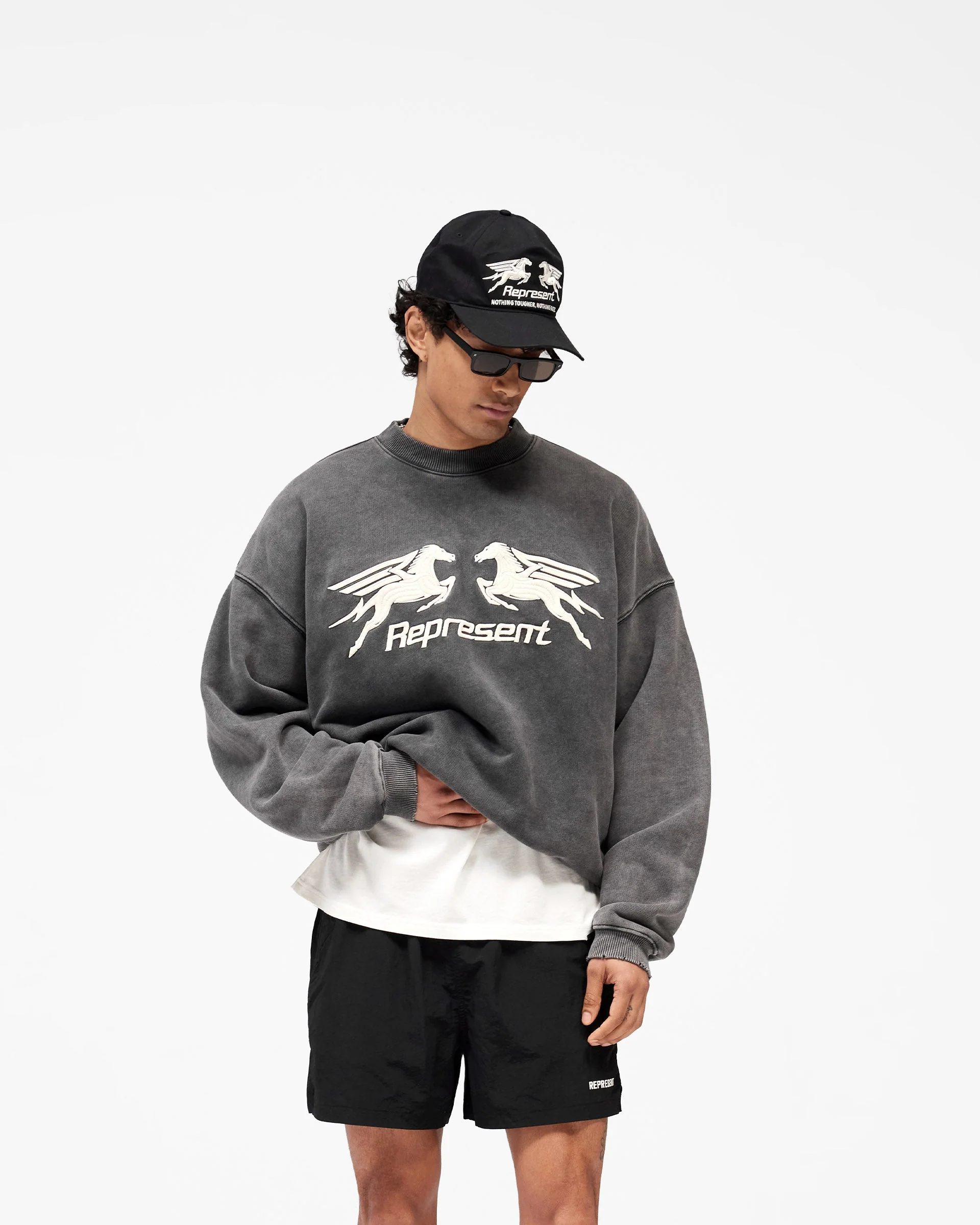 Pegasus Sweatshirt - Vintage Grey - Image 2