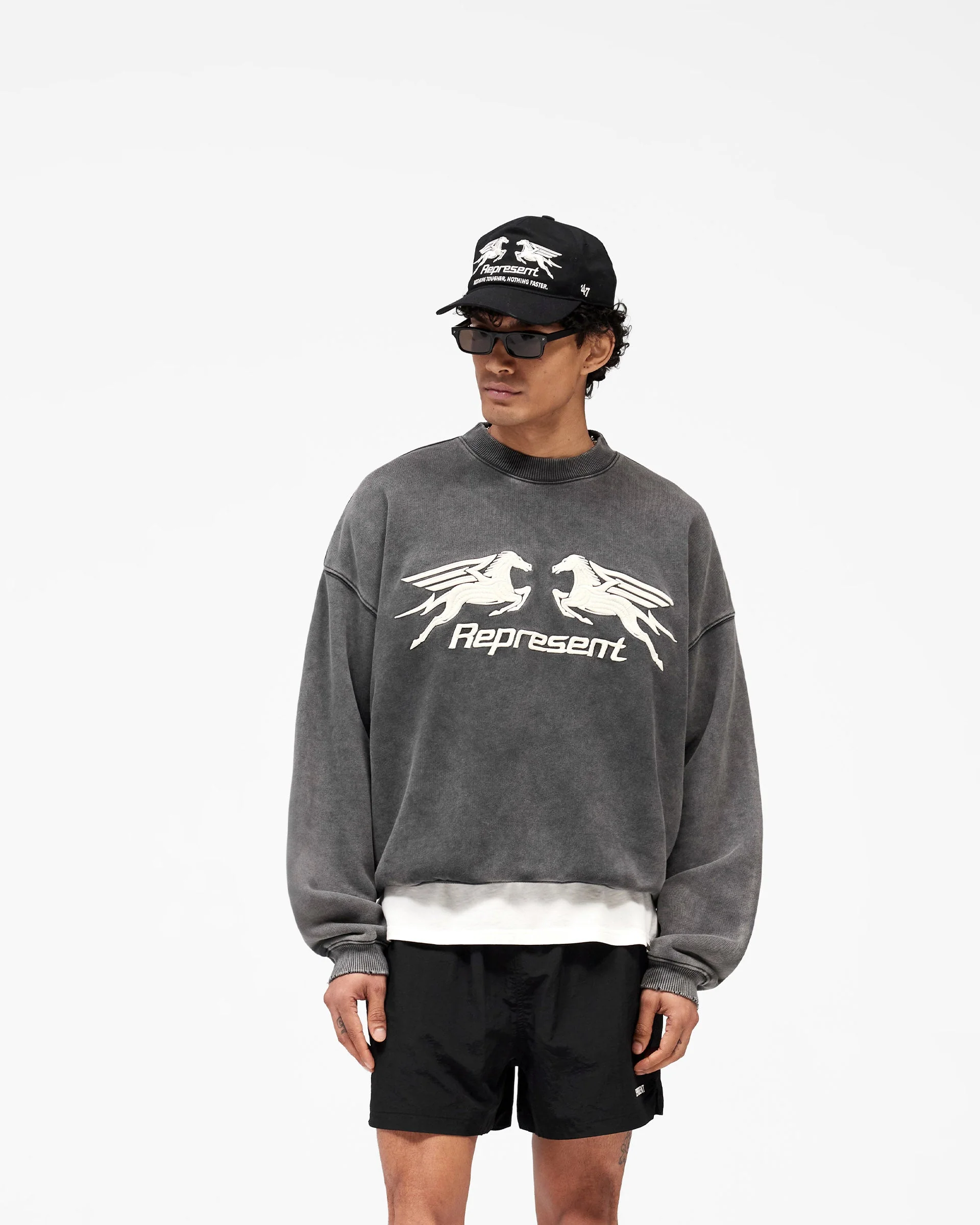 Pegasus Sweatshirt - Vintage Grey - Image 3