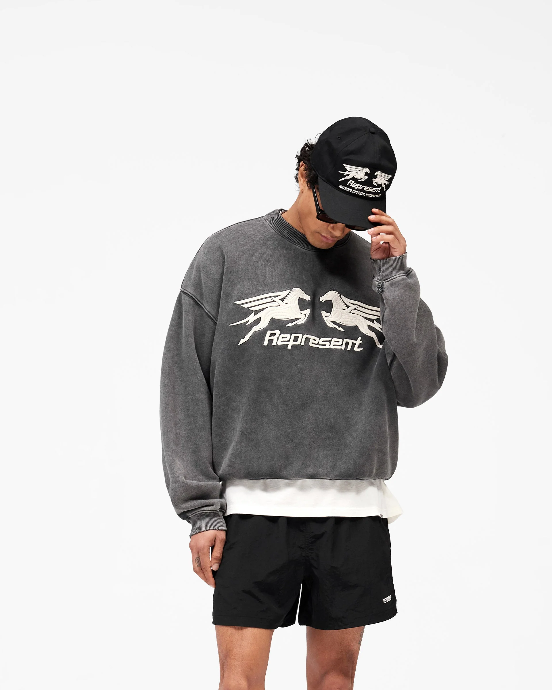 Pegasus Sweatshirt - Vintage Grey - Image 4