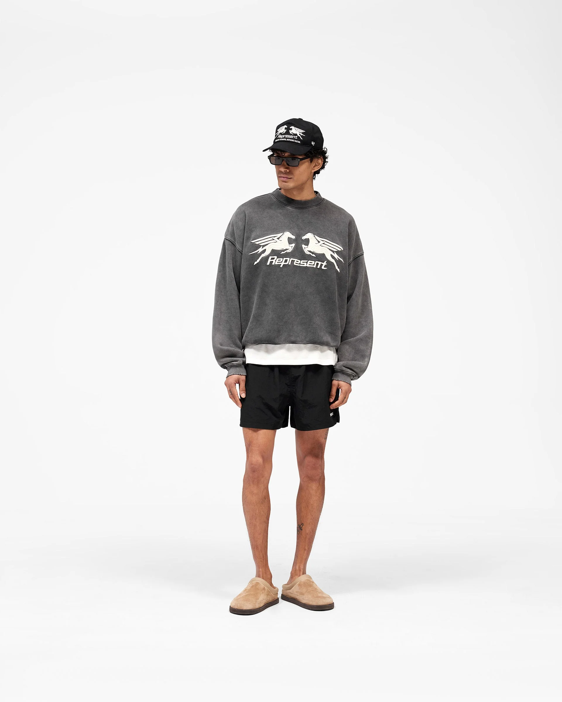 Pegasus Sweatshirt - Vintage Grey - Image 8