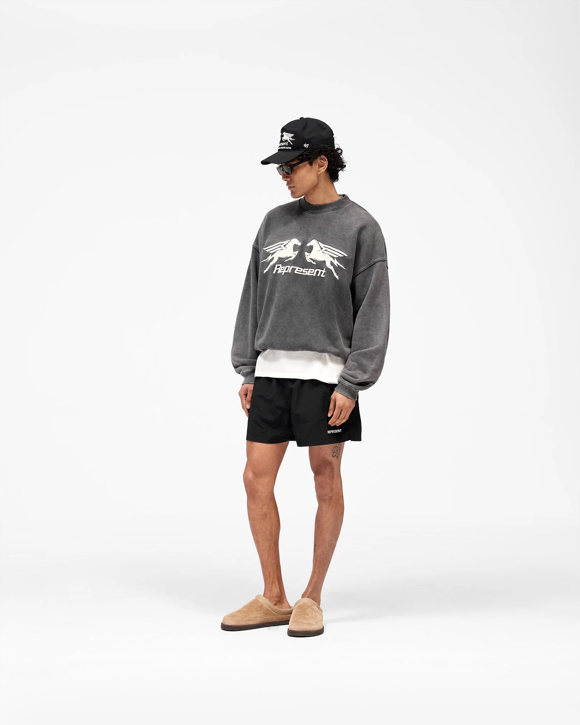 Pegasus Sweatshirt - Vintage Grey - Image 9