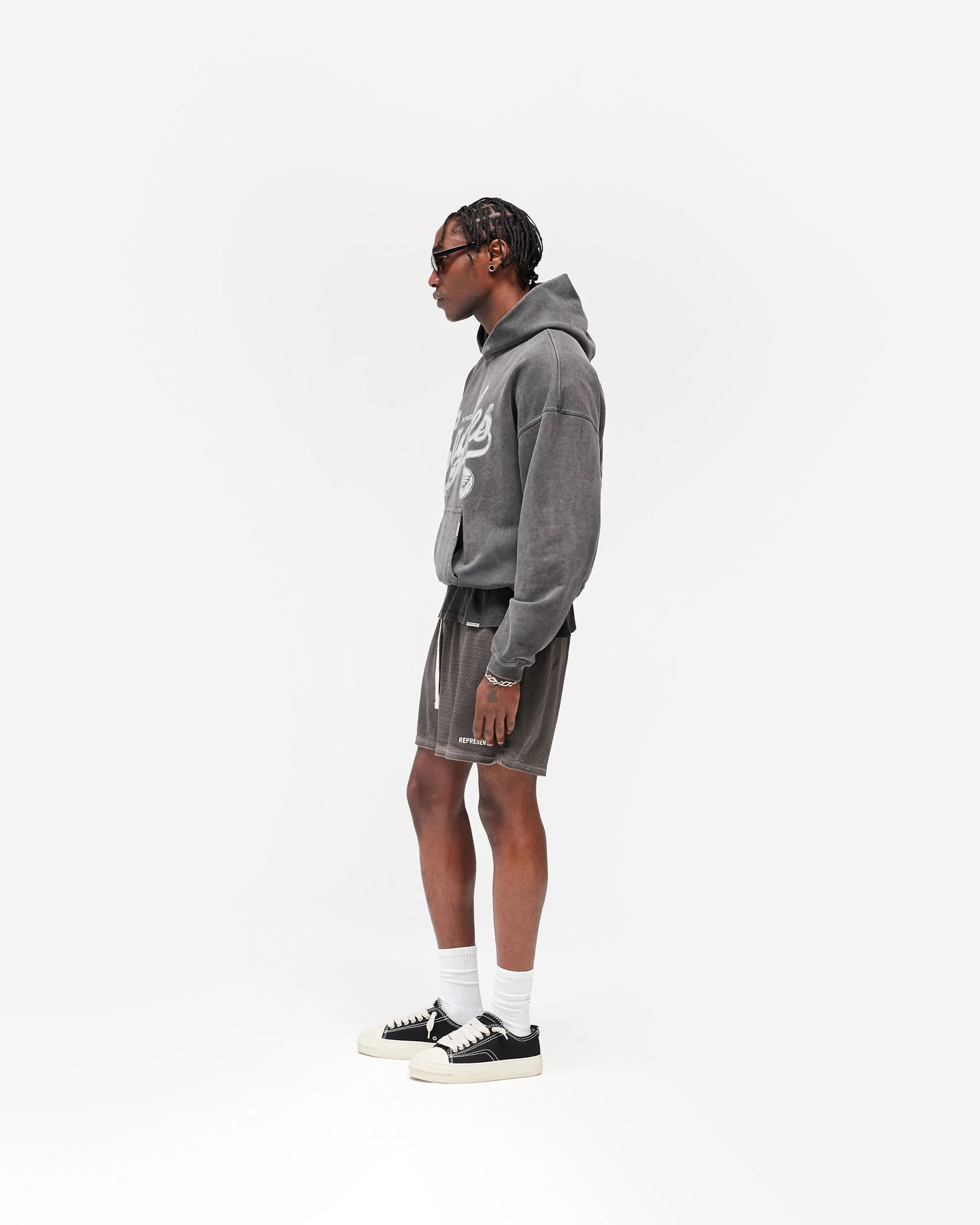 Philadelphia Eagles x Represent Hoodie - Vintage Grey - Image 8