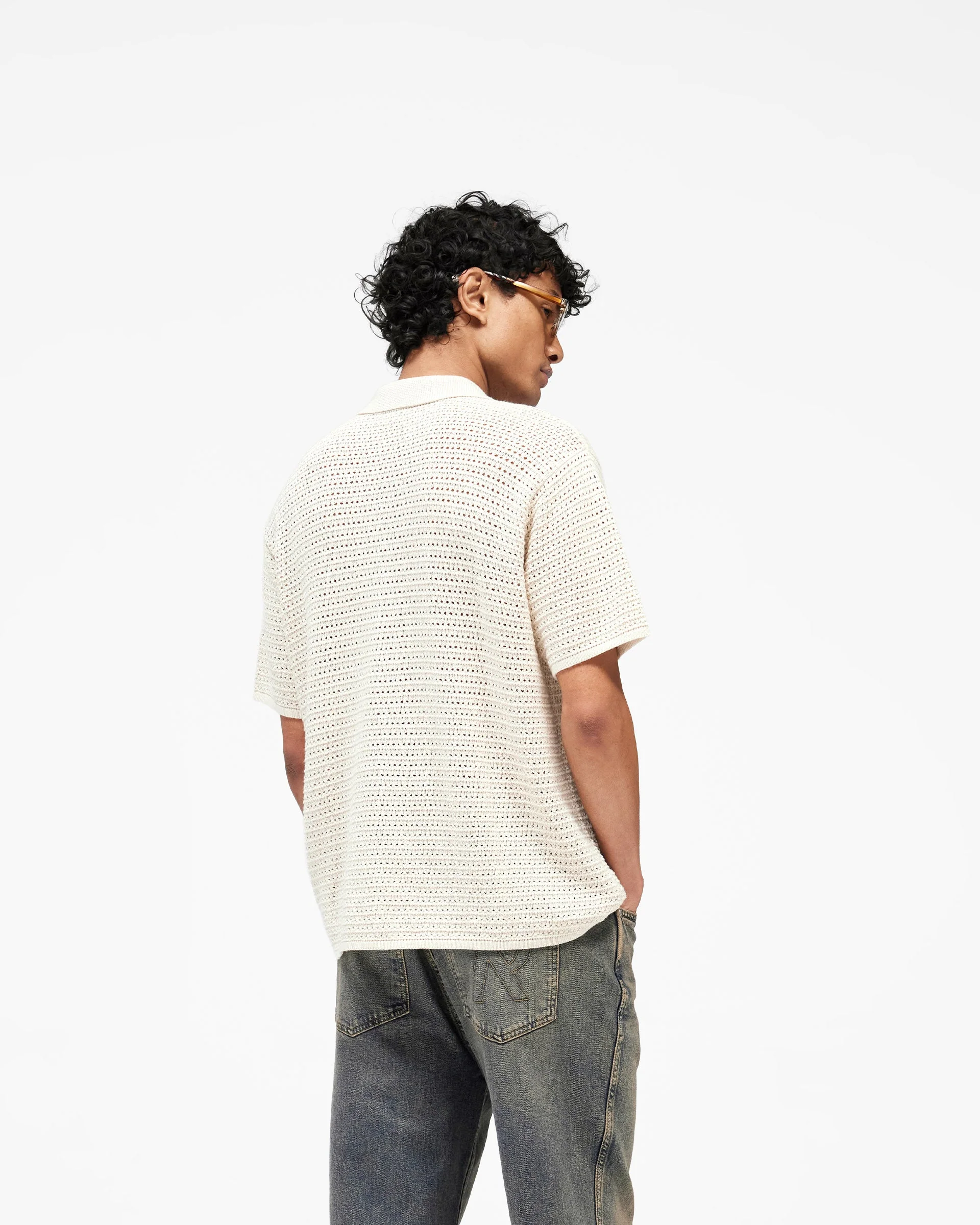 Pico Knit Shirt - Ecru - Image 5