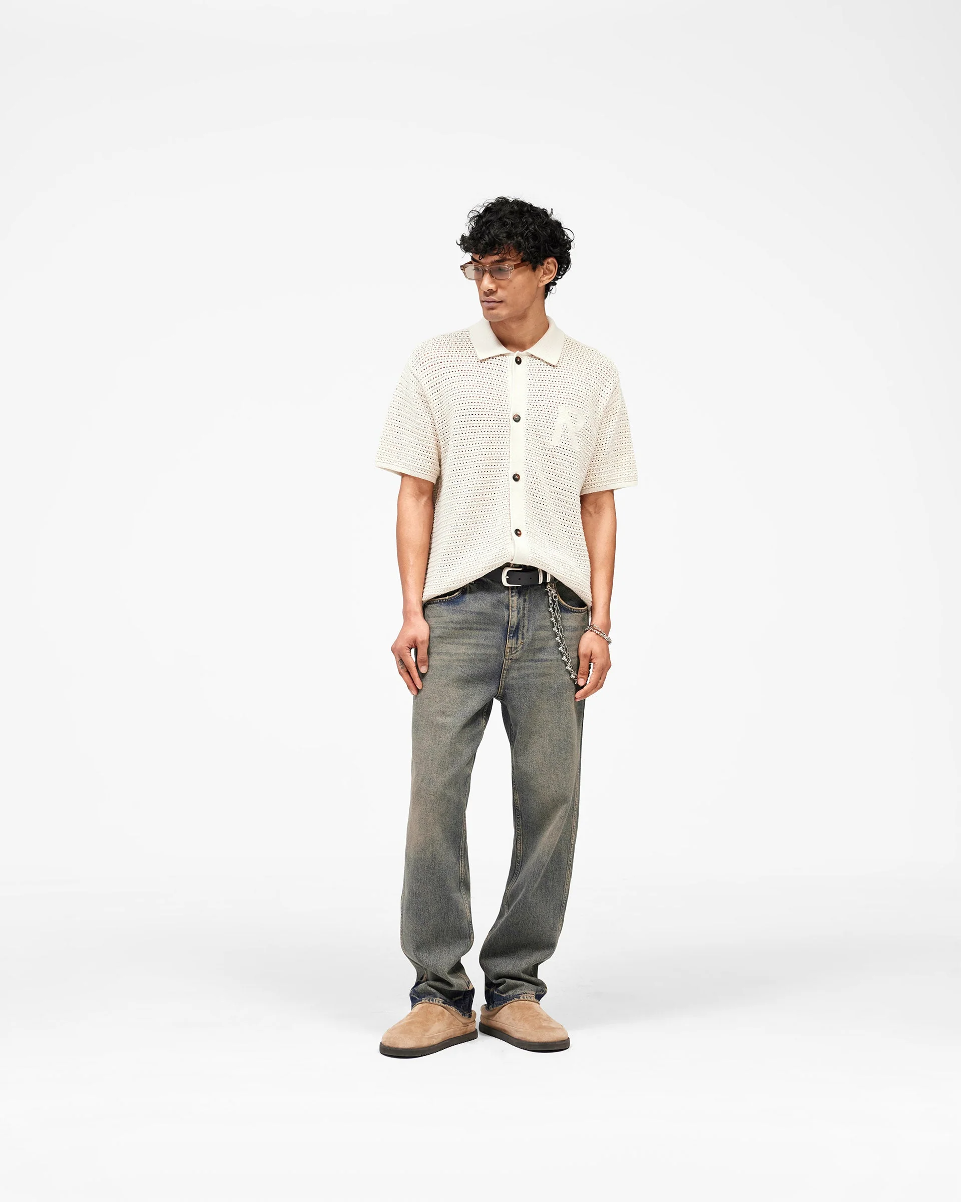 Pico Knit Shirt - Ecru - Image 6