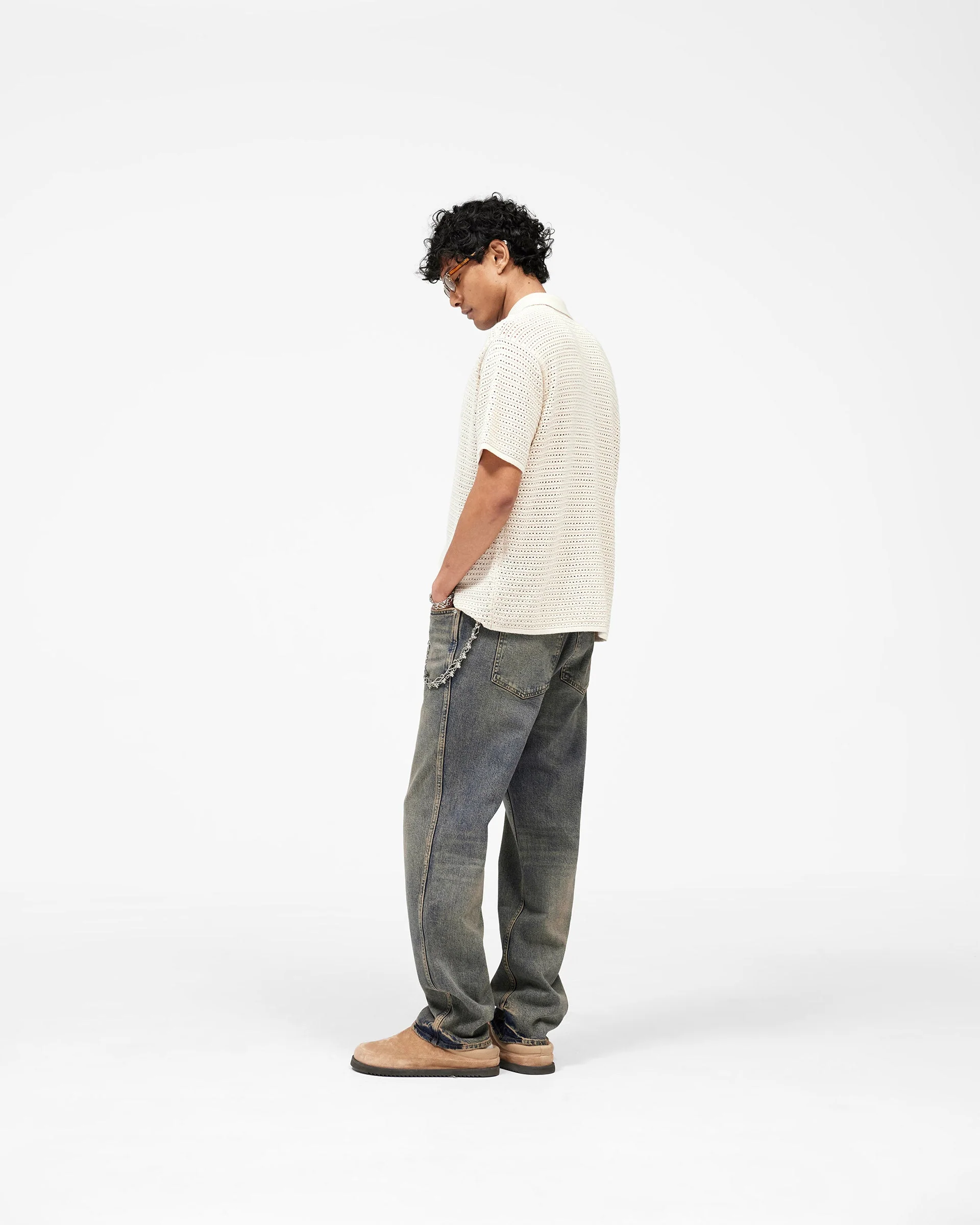 Pico Knit Shirt - Ecru - Image 8