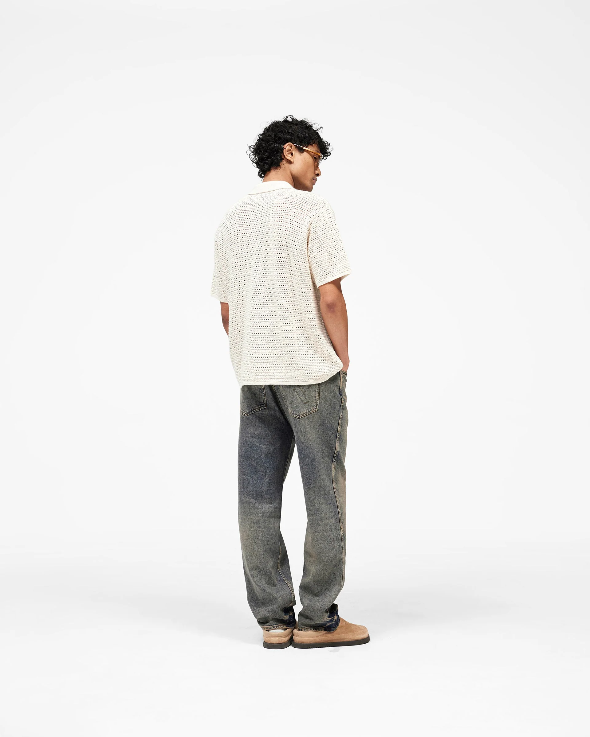 Pico Knit Shirt - Ecru - Image 9