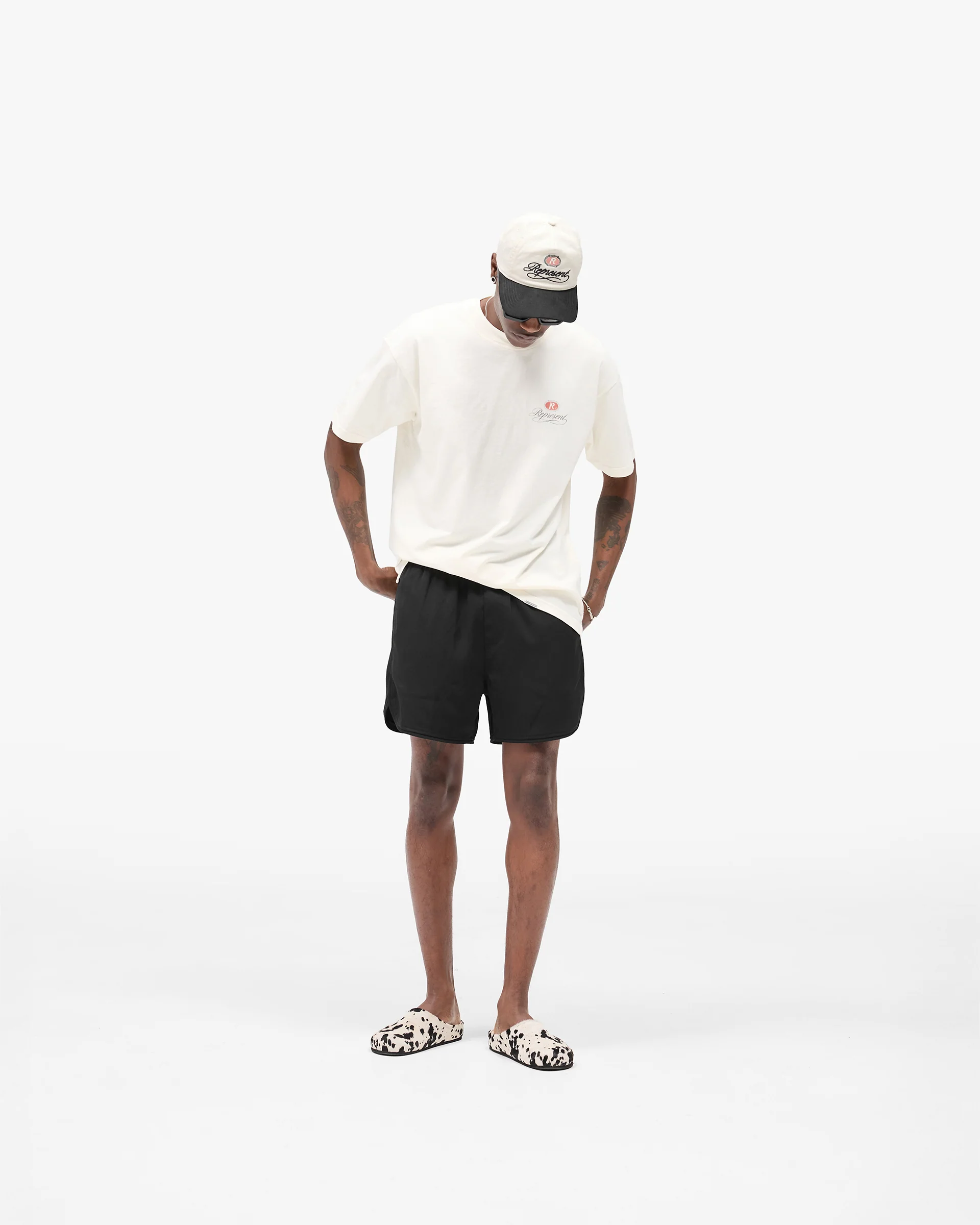 Piped Track Short - Jet Black - Image 5