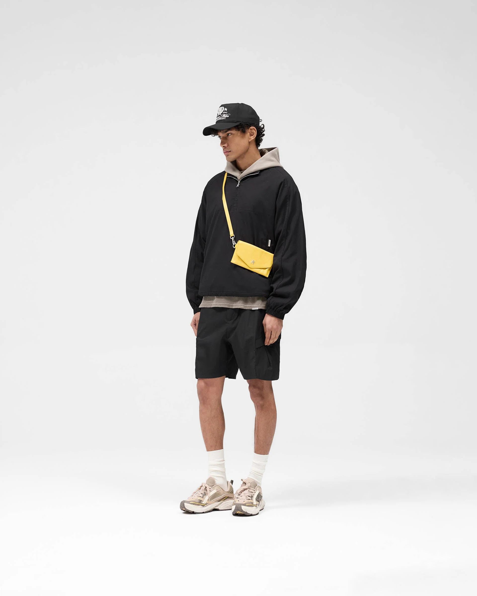 Quarter Zip Jacket - Black - Image 6