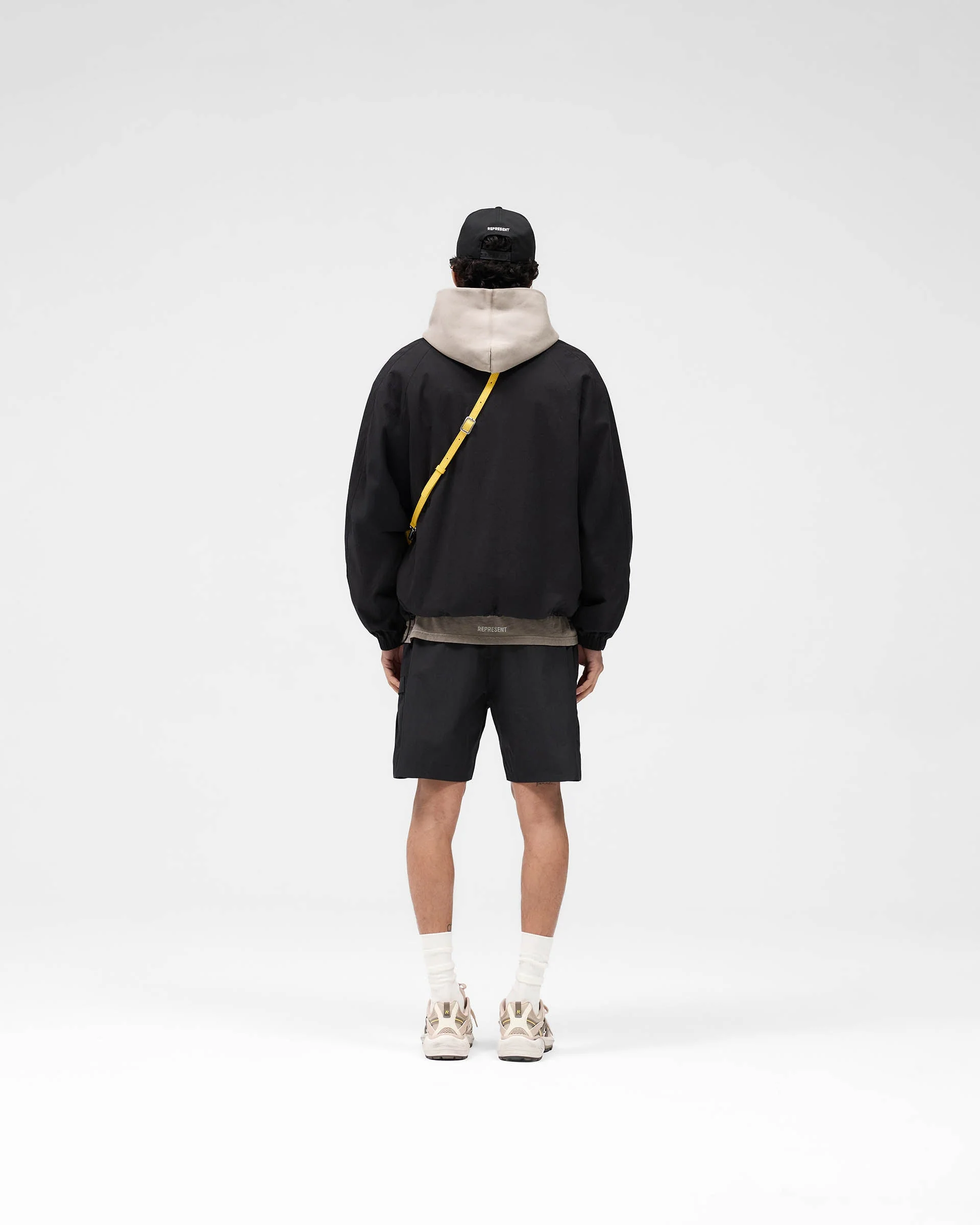Quarter Zip Jacket - Black - Image 7