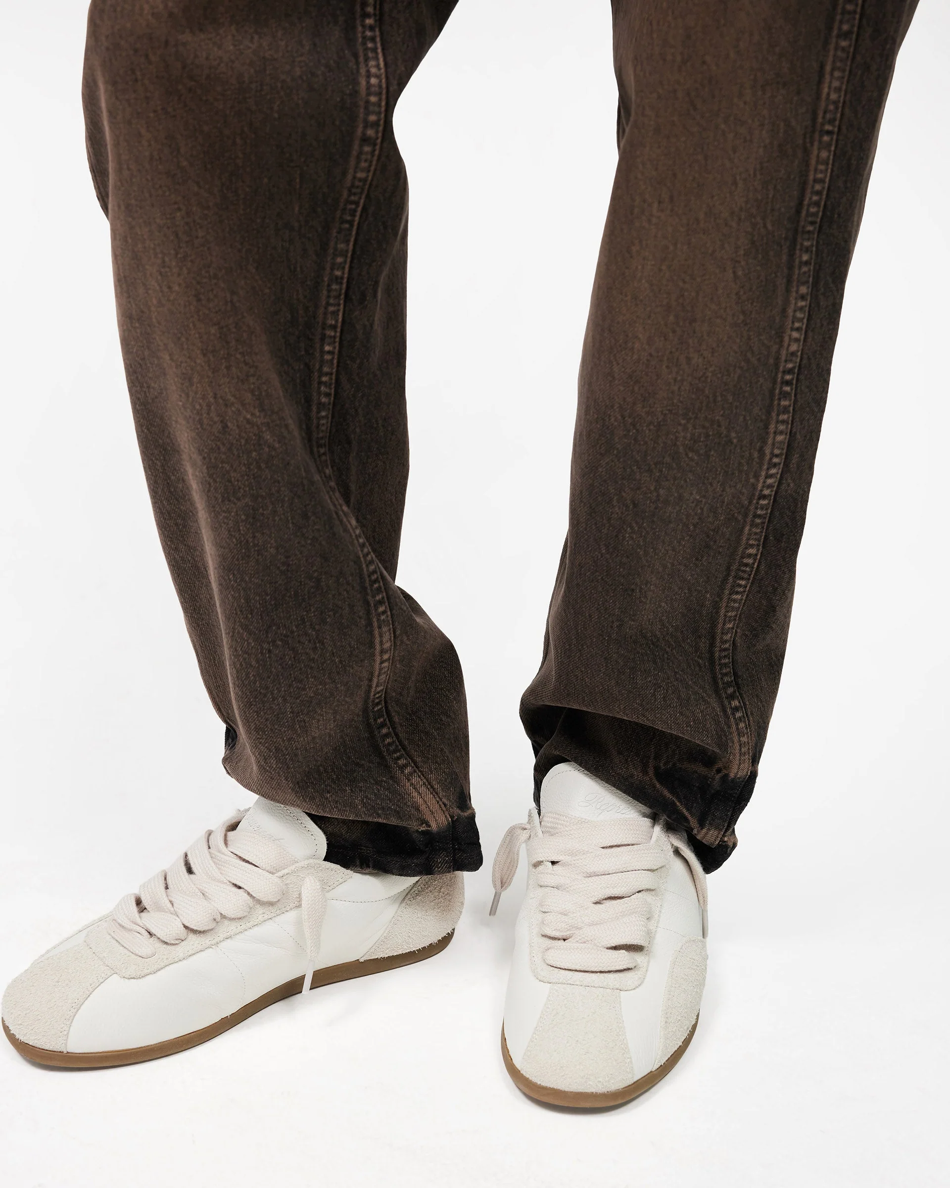 R2 Straight Leg Denim - Bark - Image 6