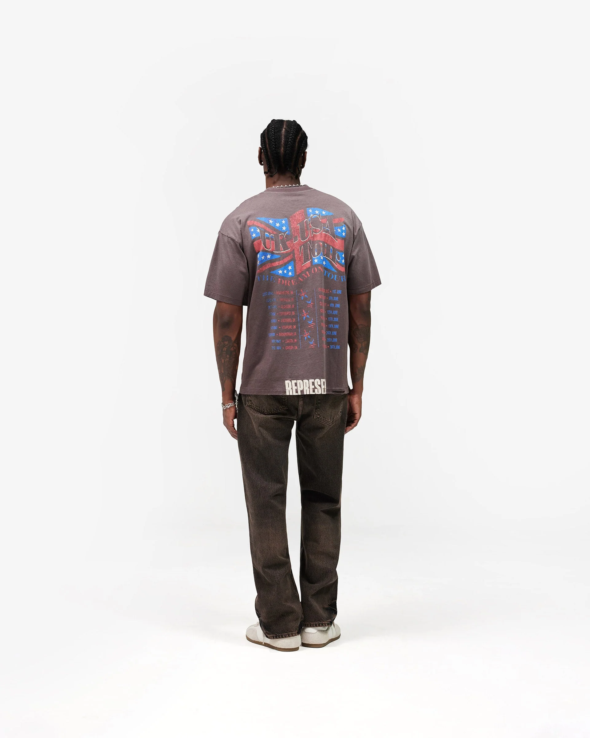 R2 Straight Leg Denim - Bark - Image 9