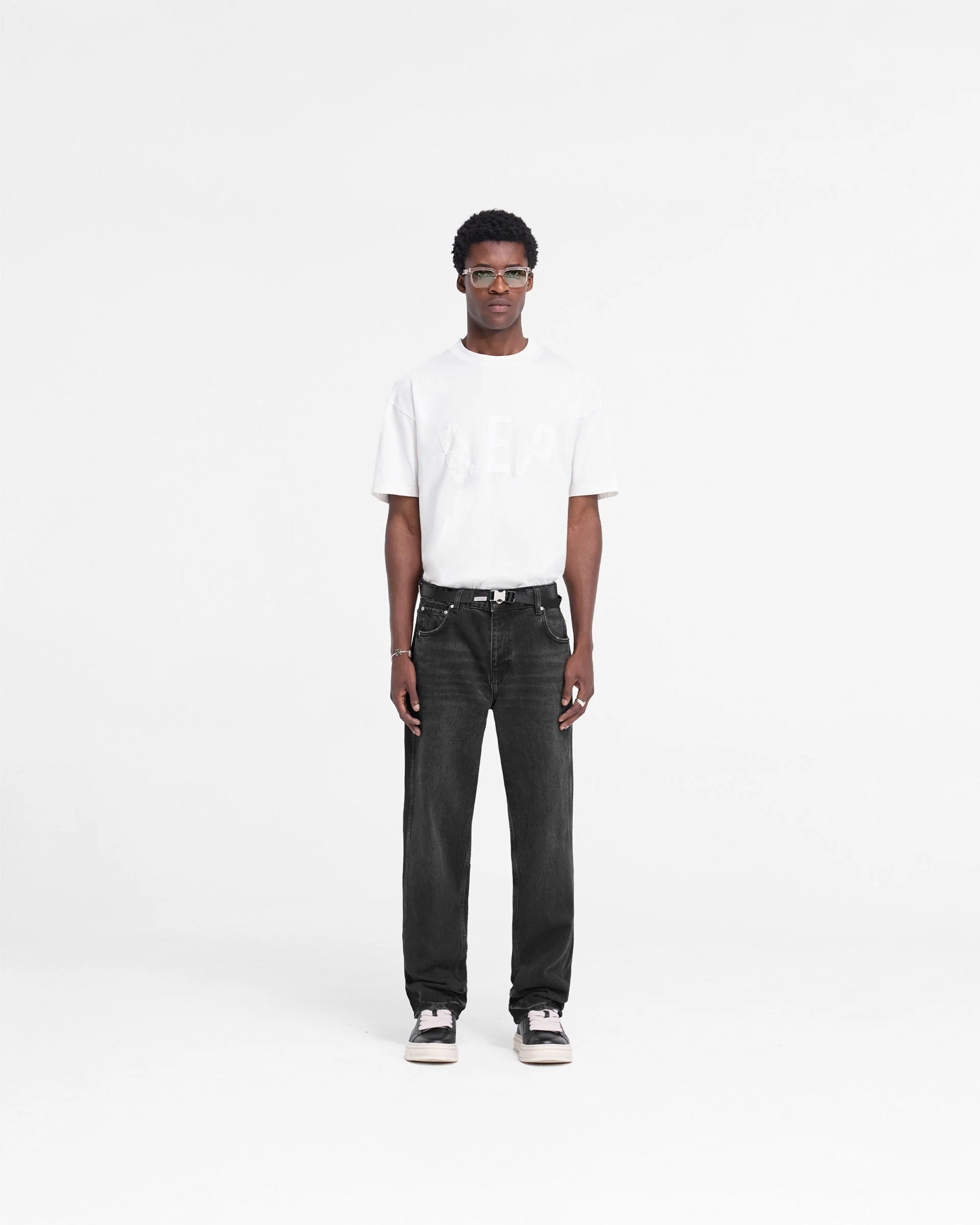 R2 Straight Leg Denim - Black - Image 6