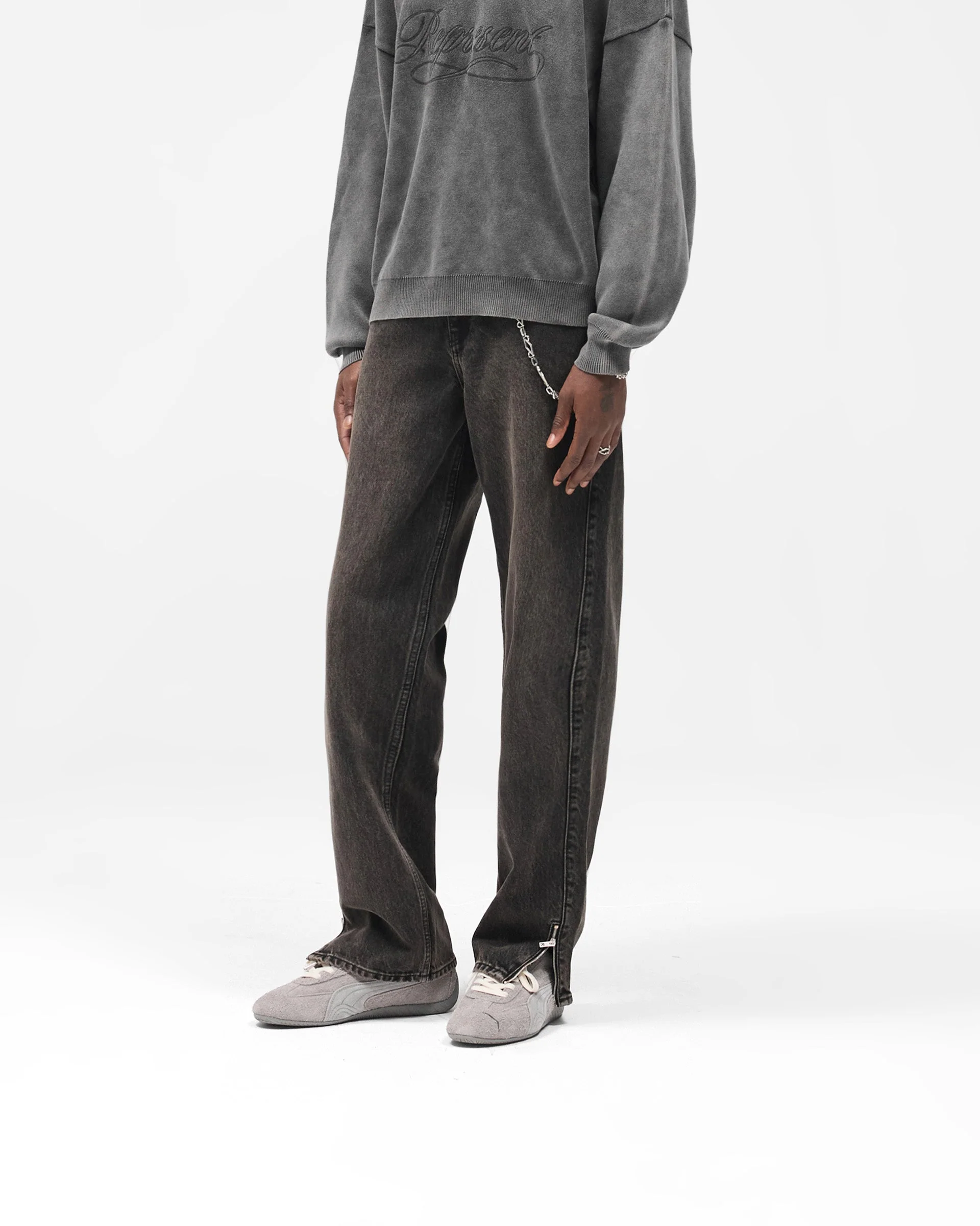 R2S Split Denim - Soot - Image 2