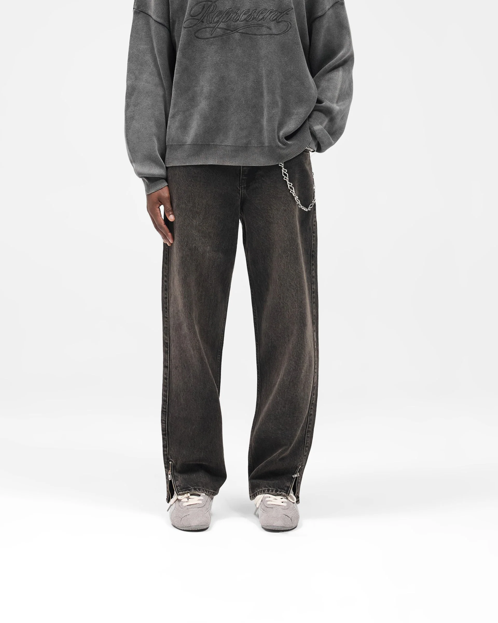 R2S Split Denim - Soot - Image 3
