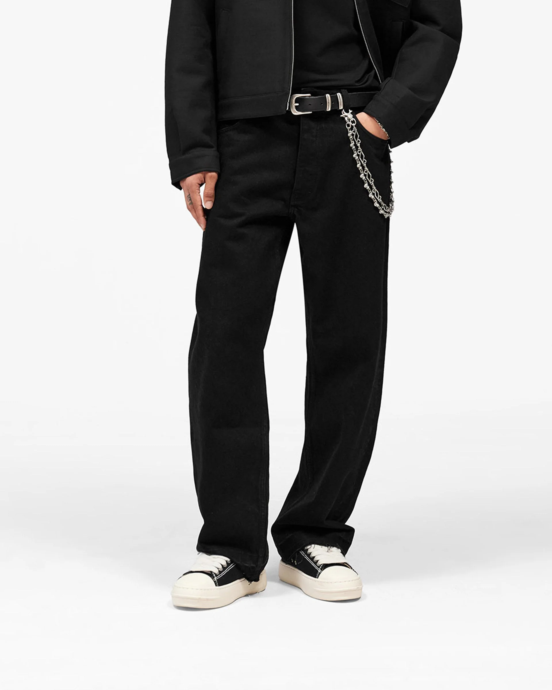 R3 Baggy Denim - Black - Image 5