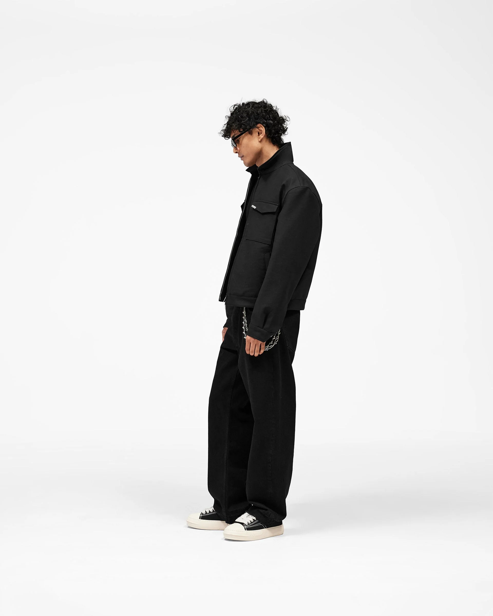 R3 Baggy Denim - Black - Image 8