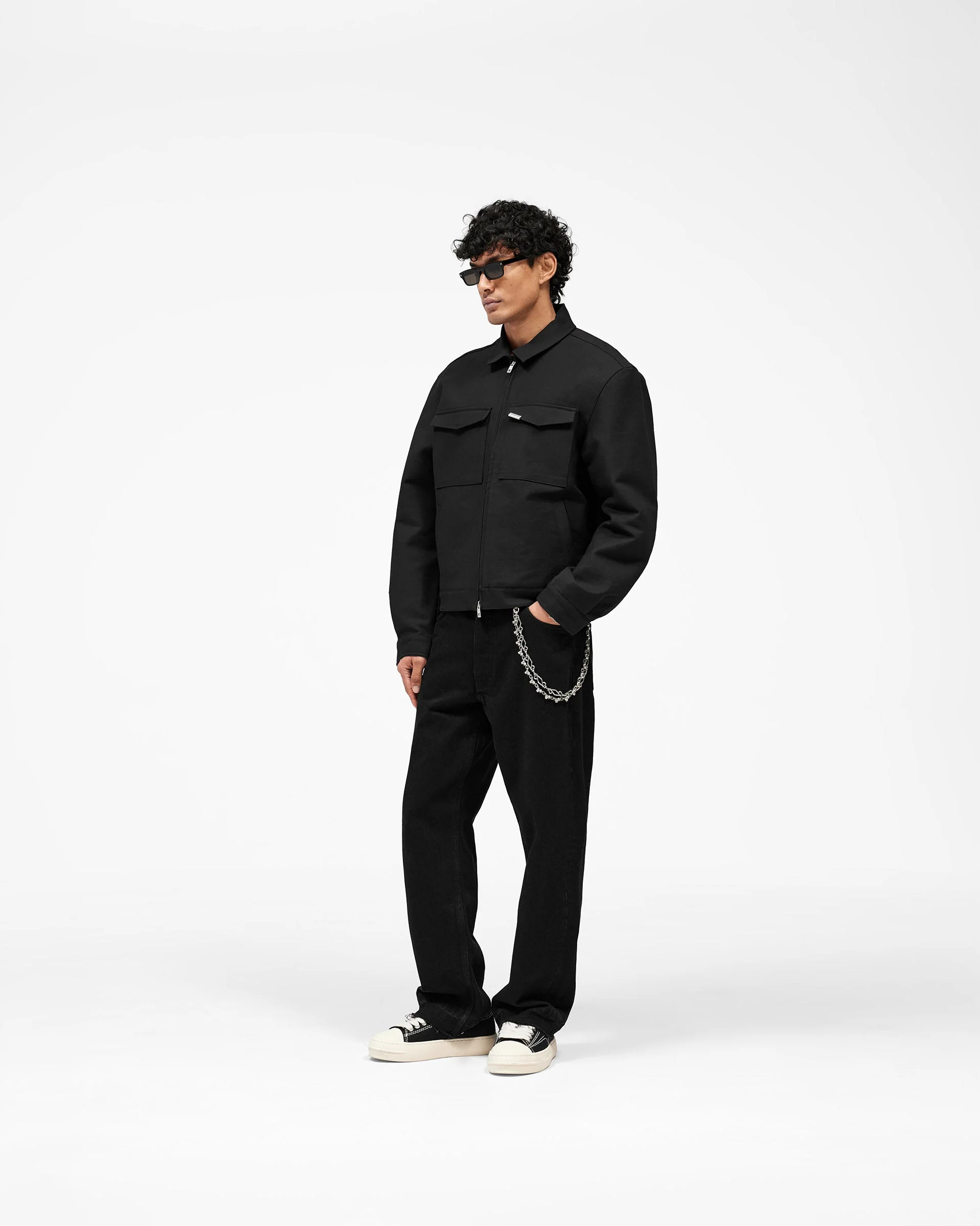R3 Baggy Denim - Black - Image 9