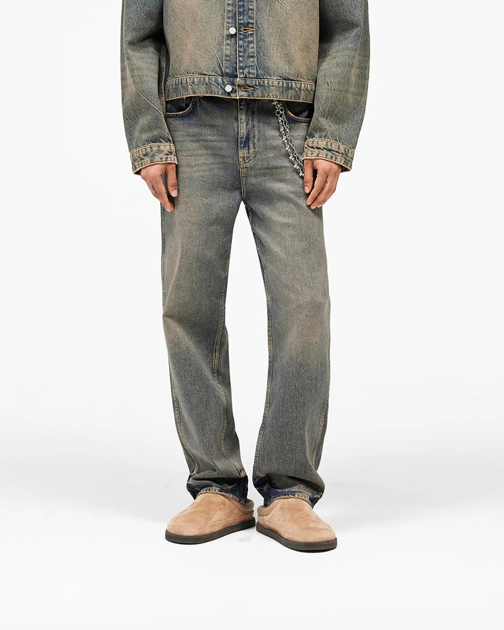 R3 Baggy Denim - Blue Cream - Image 3