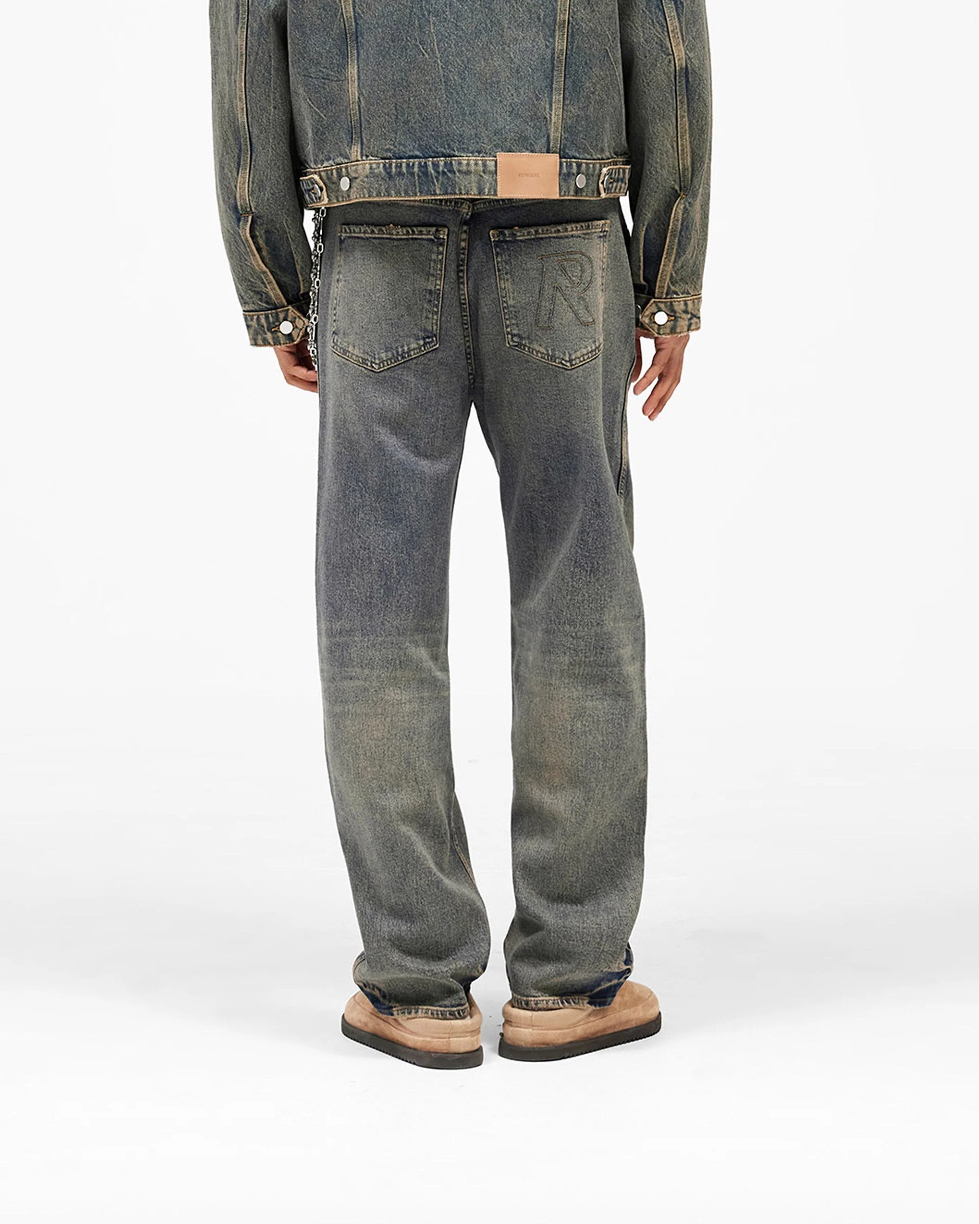 R3 Baggy Denim - Blue Cream - Image 5