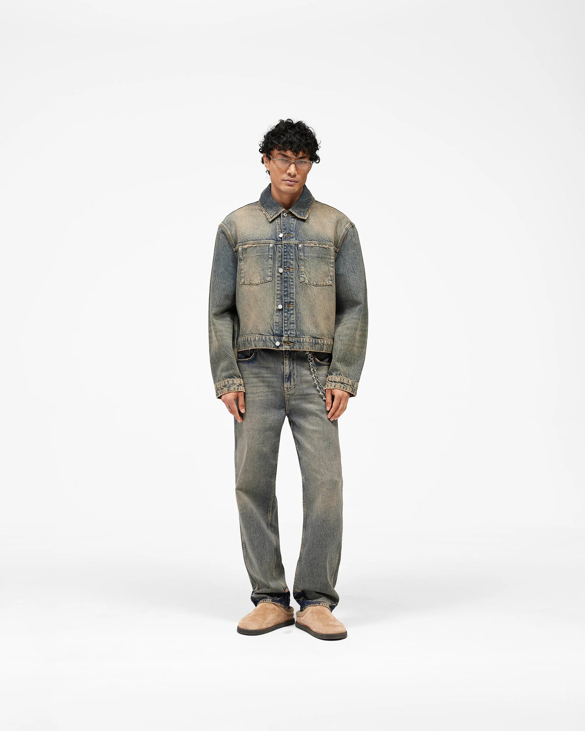 R3 Baggy Denim - Blue Cream - Image 6