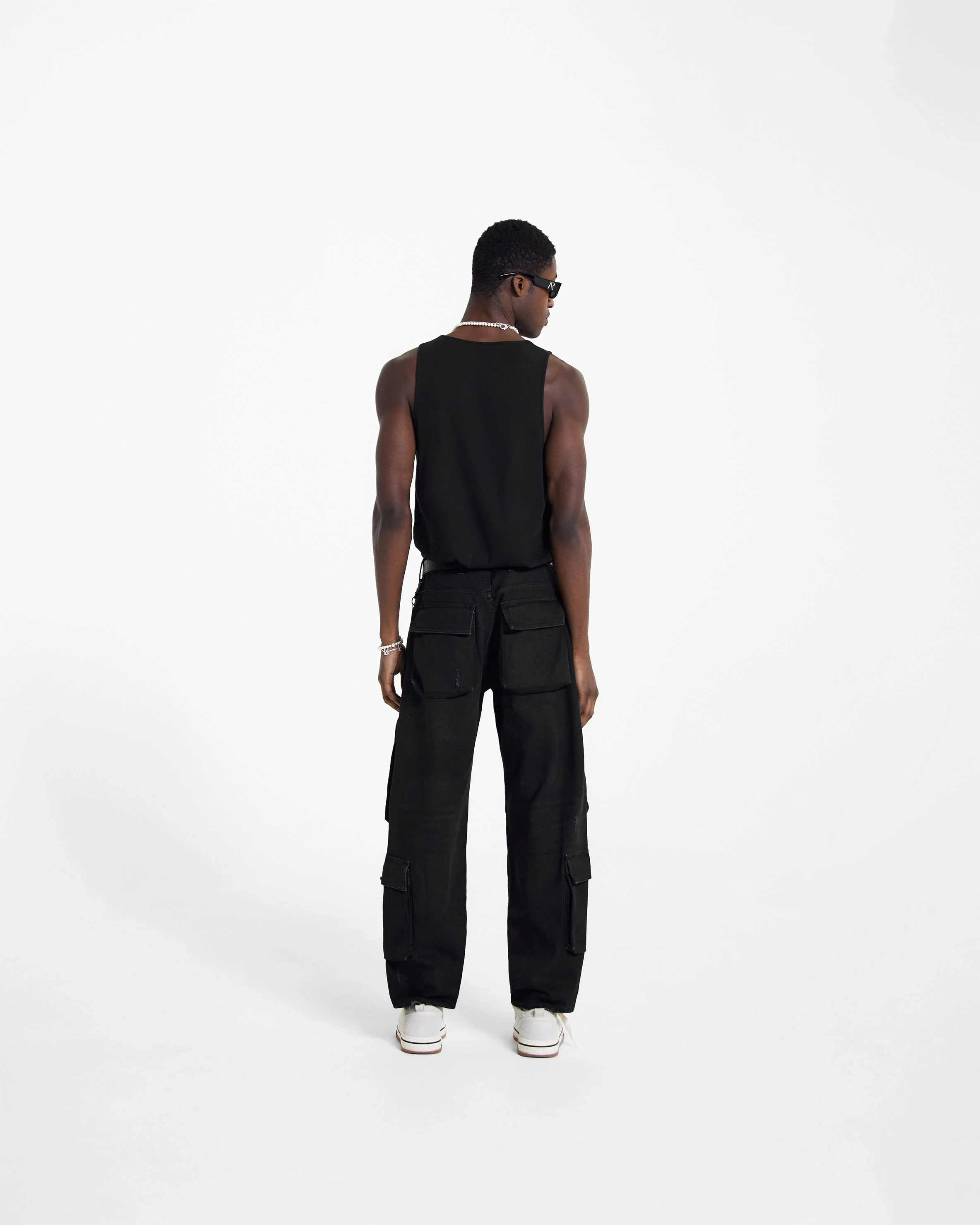 R3Ca Cargo Denim - Black - Image 7