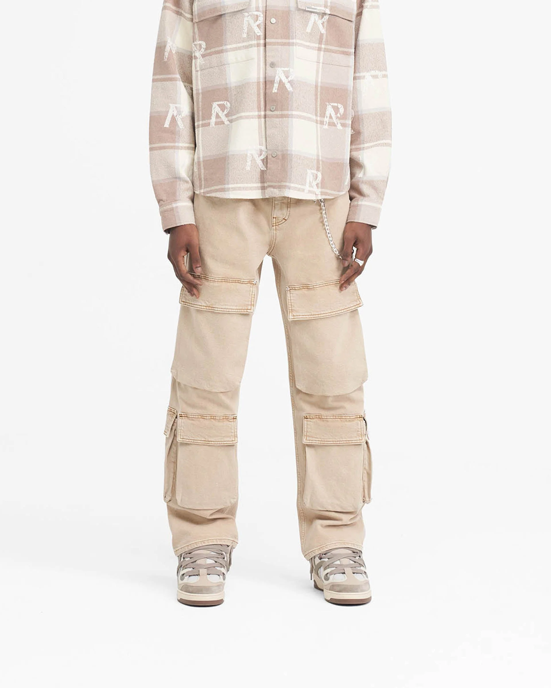 R3Ca Cargo Denim - Dirt Cashmere - Image 3