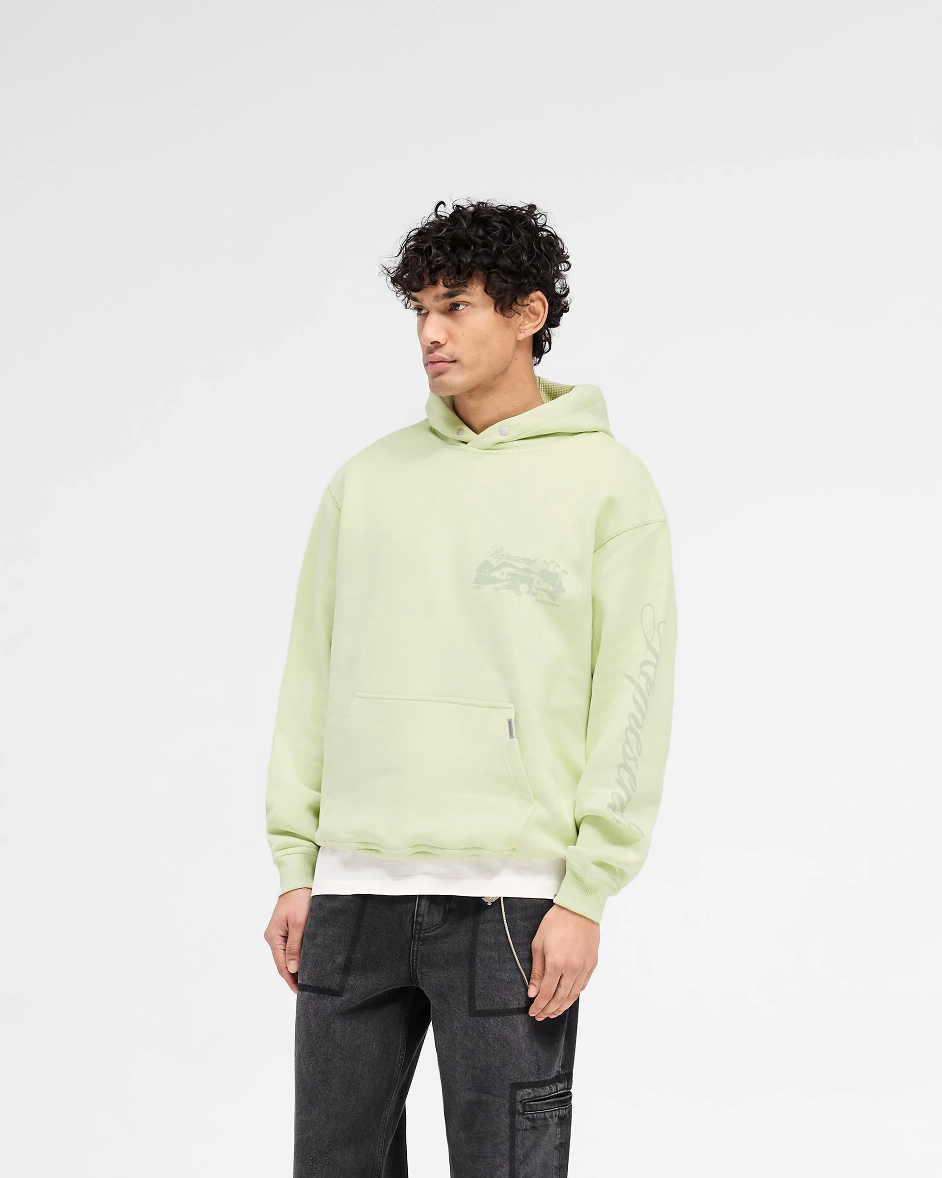 Raceway Hoodie - Matcha - Image 4