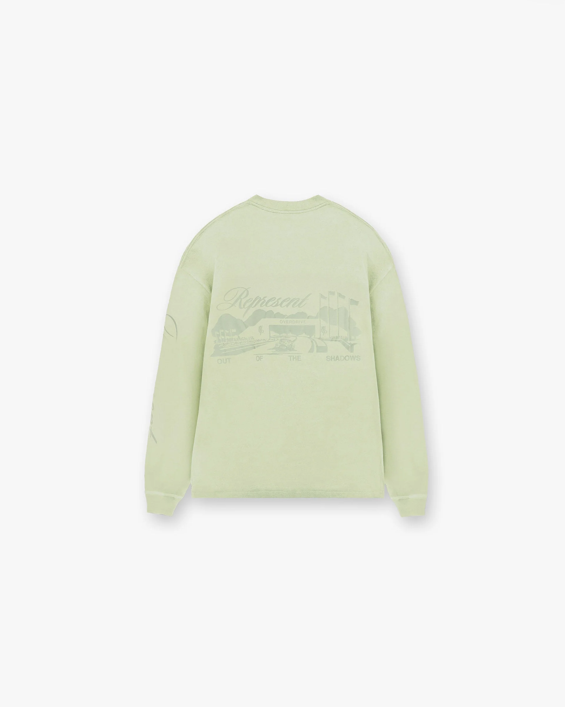 Raceway Long Sleeve T-Shirt - Matcha - Image 2