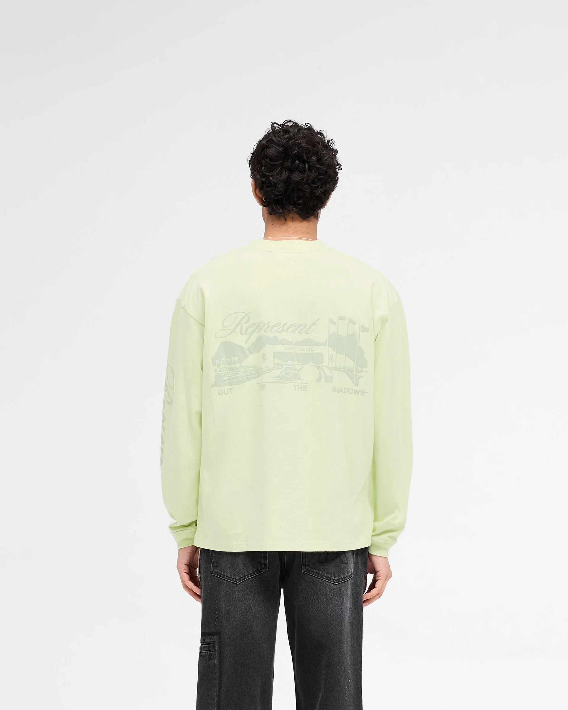 Raceway Long Sleeve T-Shirt - Matcha - Image 5