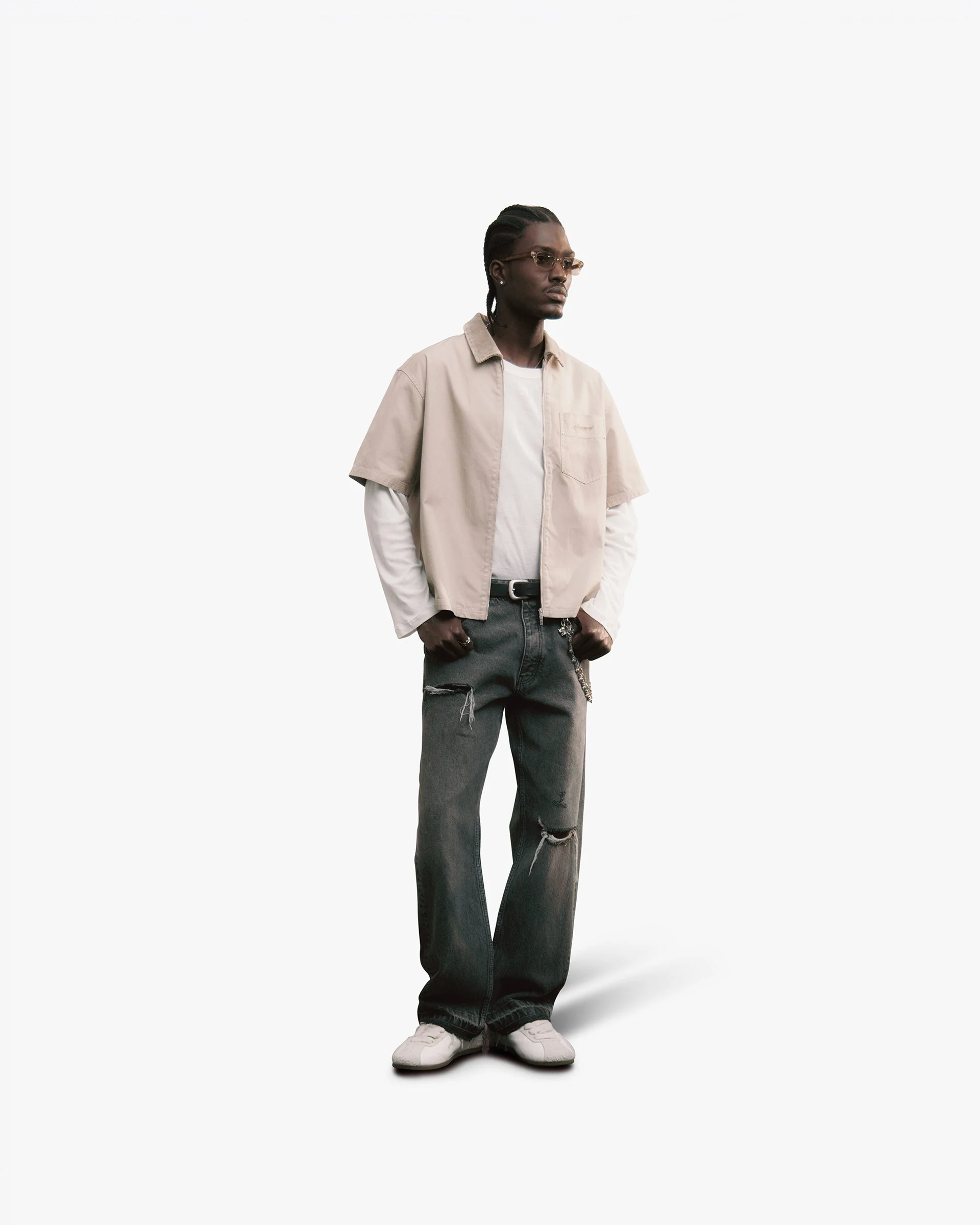 Ramona Shirt - Vintage Khaki - Image 7