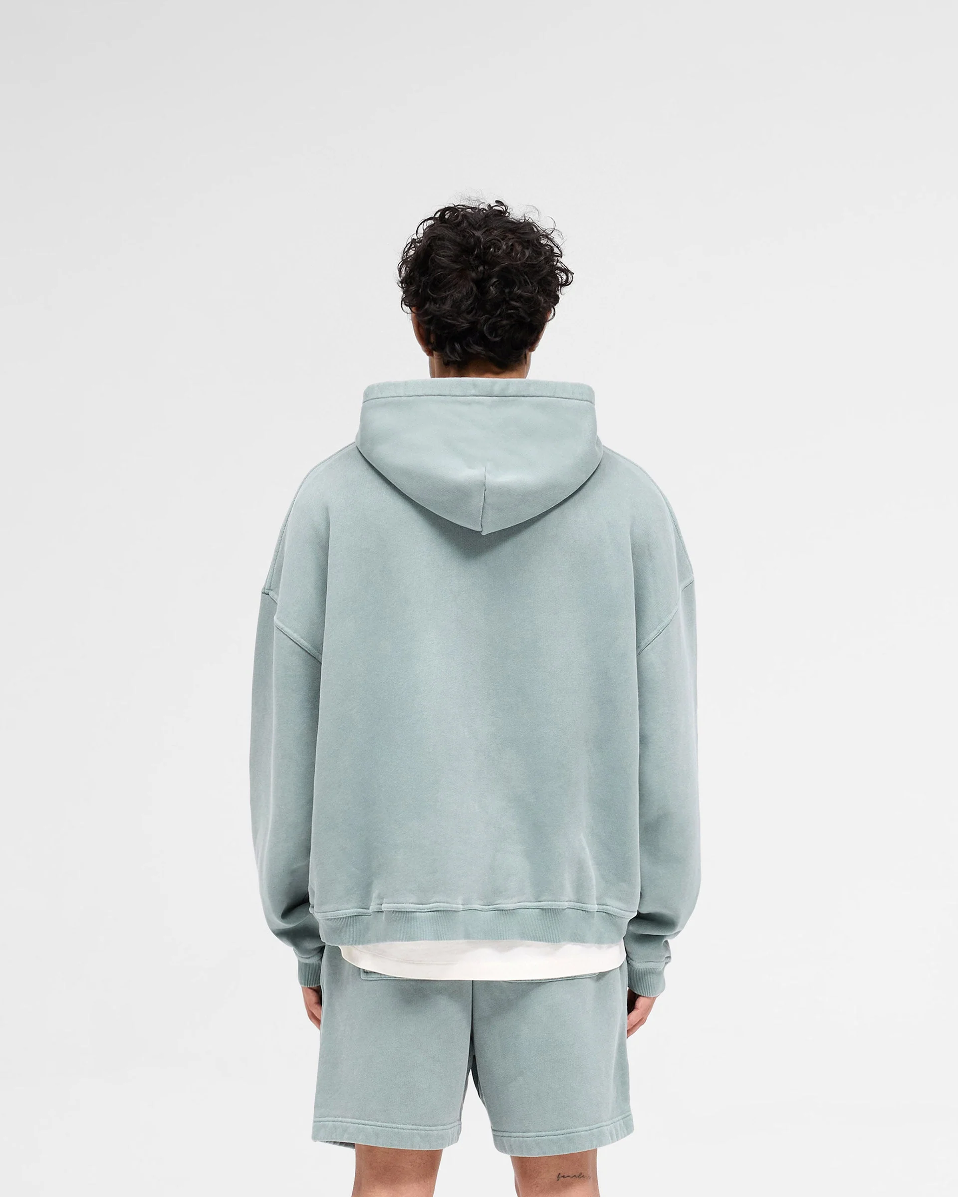 Rep Applique Hoodie - Forest Green - Image 4