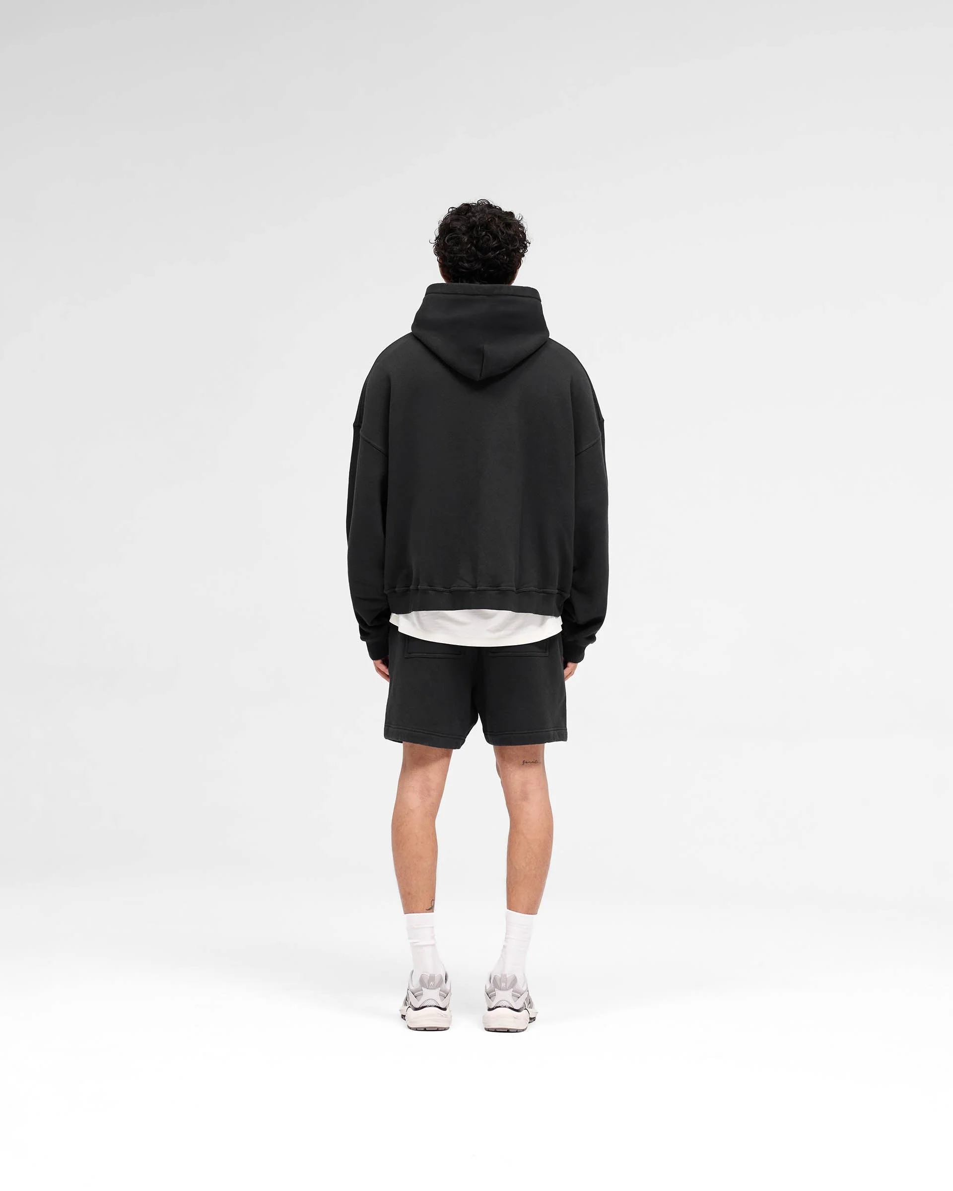 Rep Applique Hoodie - Off Black - Image 7